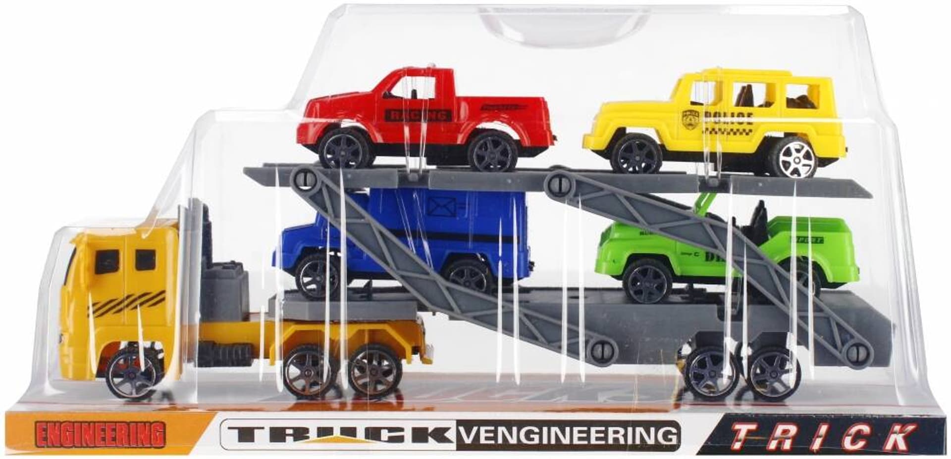 

Auto ciężarowe laweta 4szt MEGA CREATIVE 526105