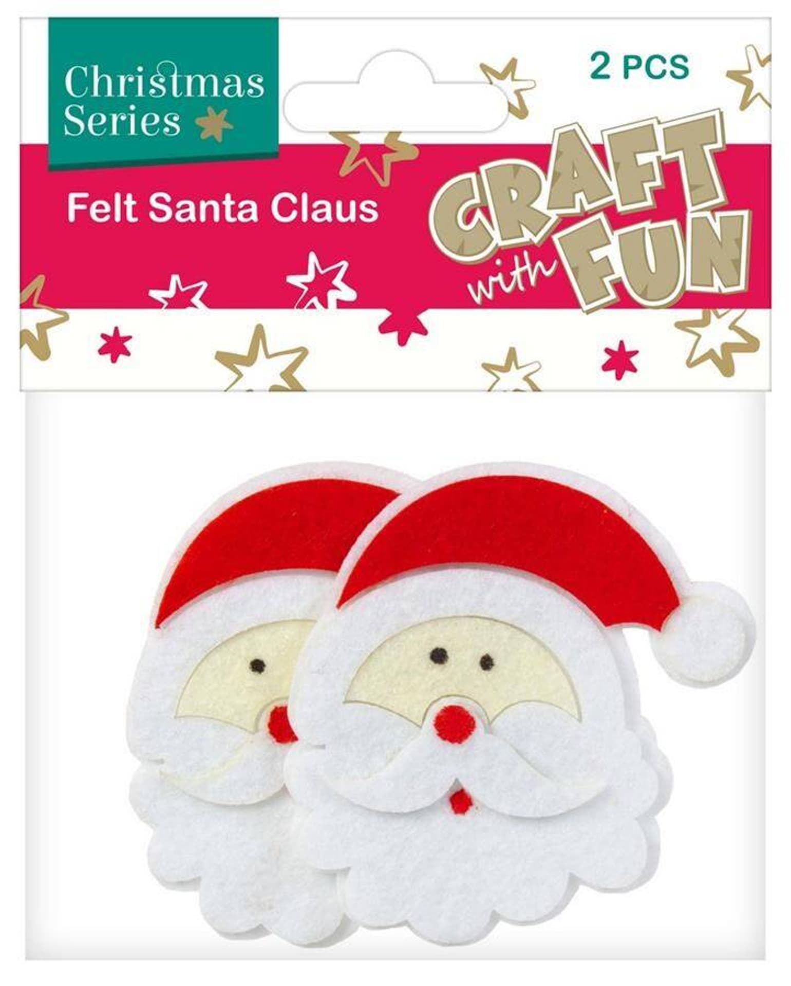 

Ozdoba Noże Narodzenie filc Mikołaje 2szt. CRAFT WITH FUN 383942