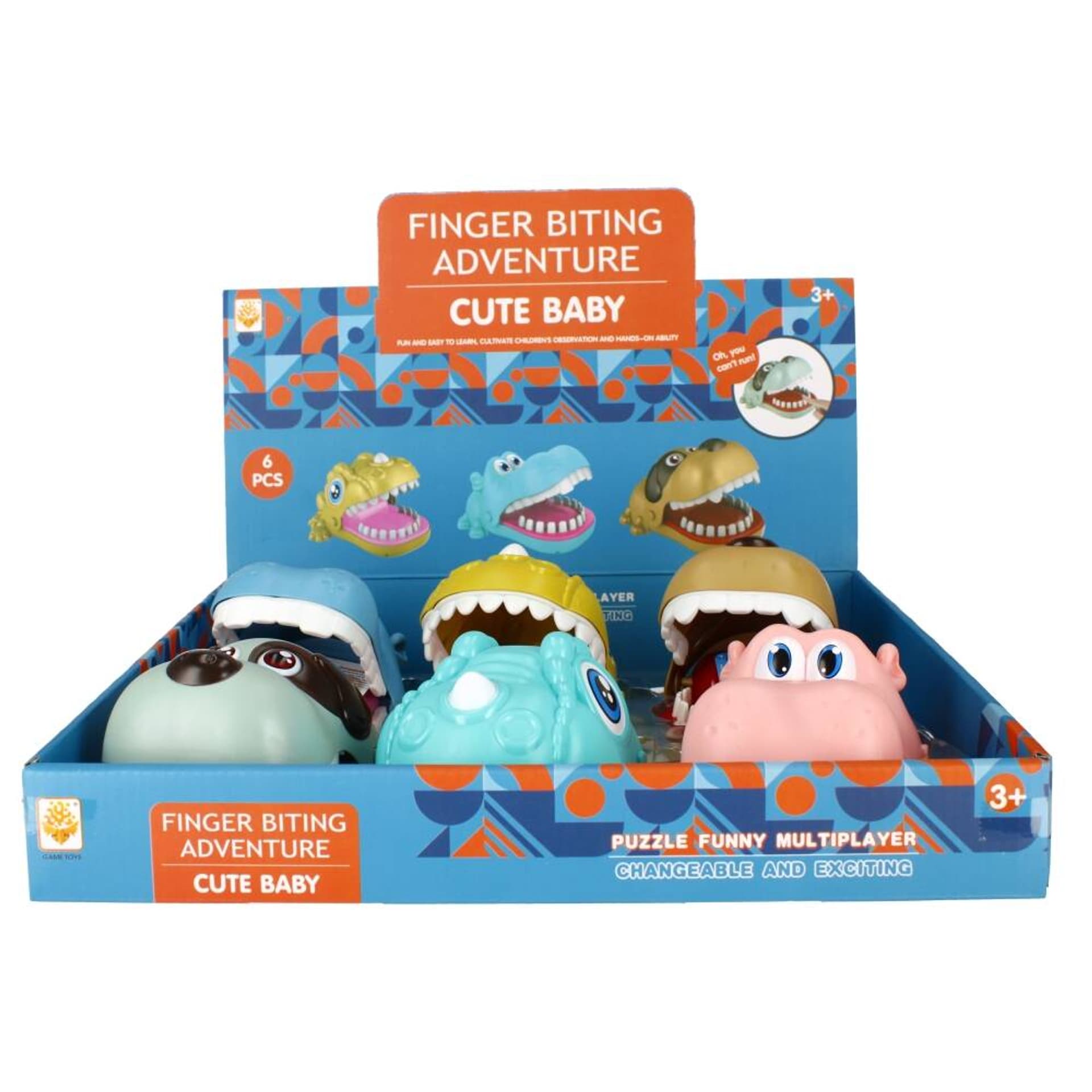 

Gra Ząbek zwierzątka 16cm mix MEGA CREATIVE 523950