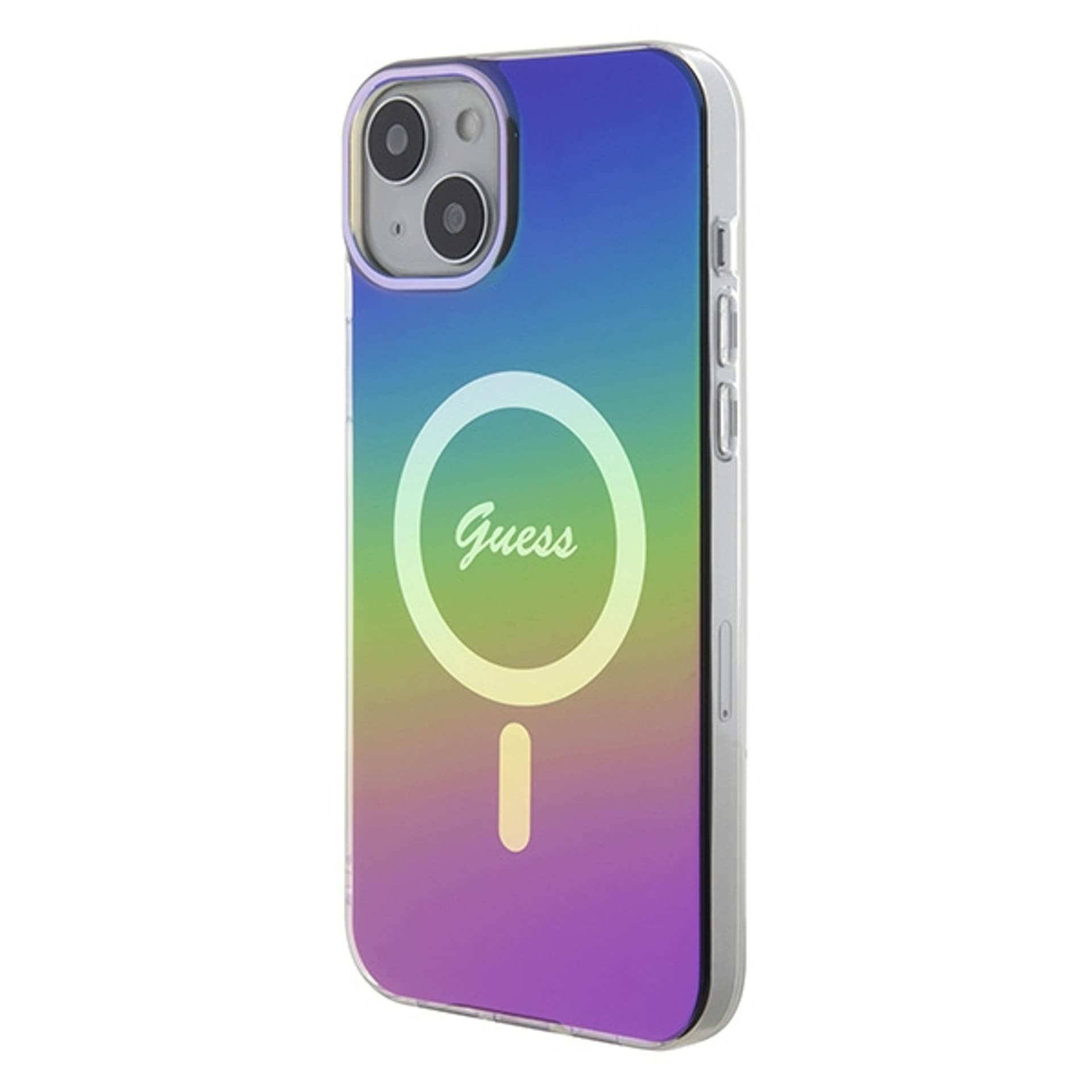 

Guess GUHMP15MHITSK iPhone 15 Plus 6.7" wielokolorowy/rainbow hardcase IML Iridescent MagSafe