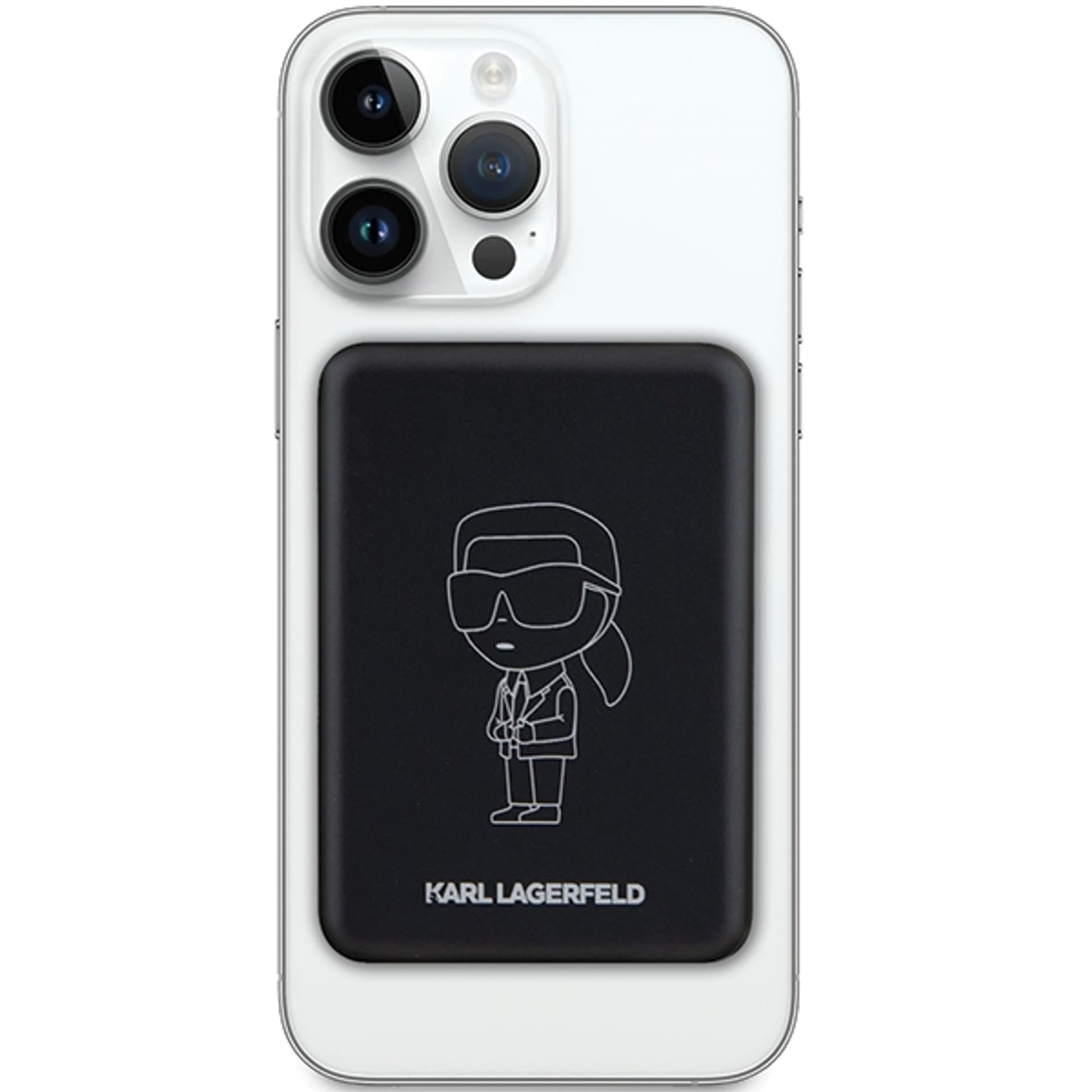 

Karl Lagerfeld Powerbank indukcyjny KLPBM5KIOTTGK 5000mAh czarny/black NFT Outline Ikonik MagSafe