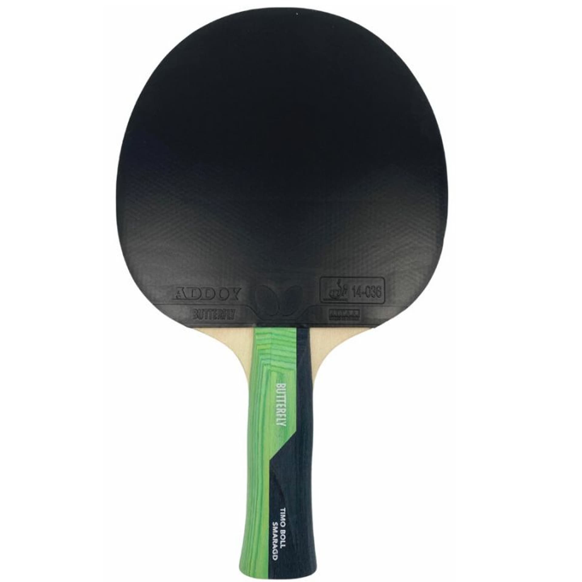 

Rakietka do tenisa stołowego Butterfly Timo Boll Smaragd (kolor Czarny. Czerwony)