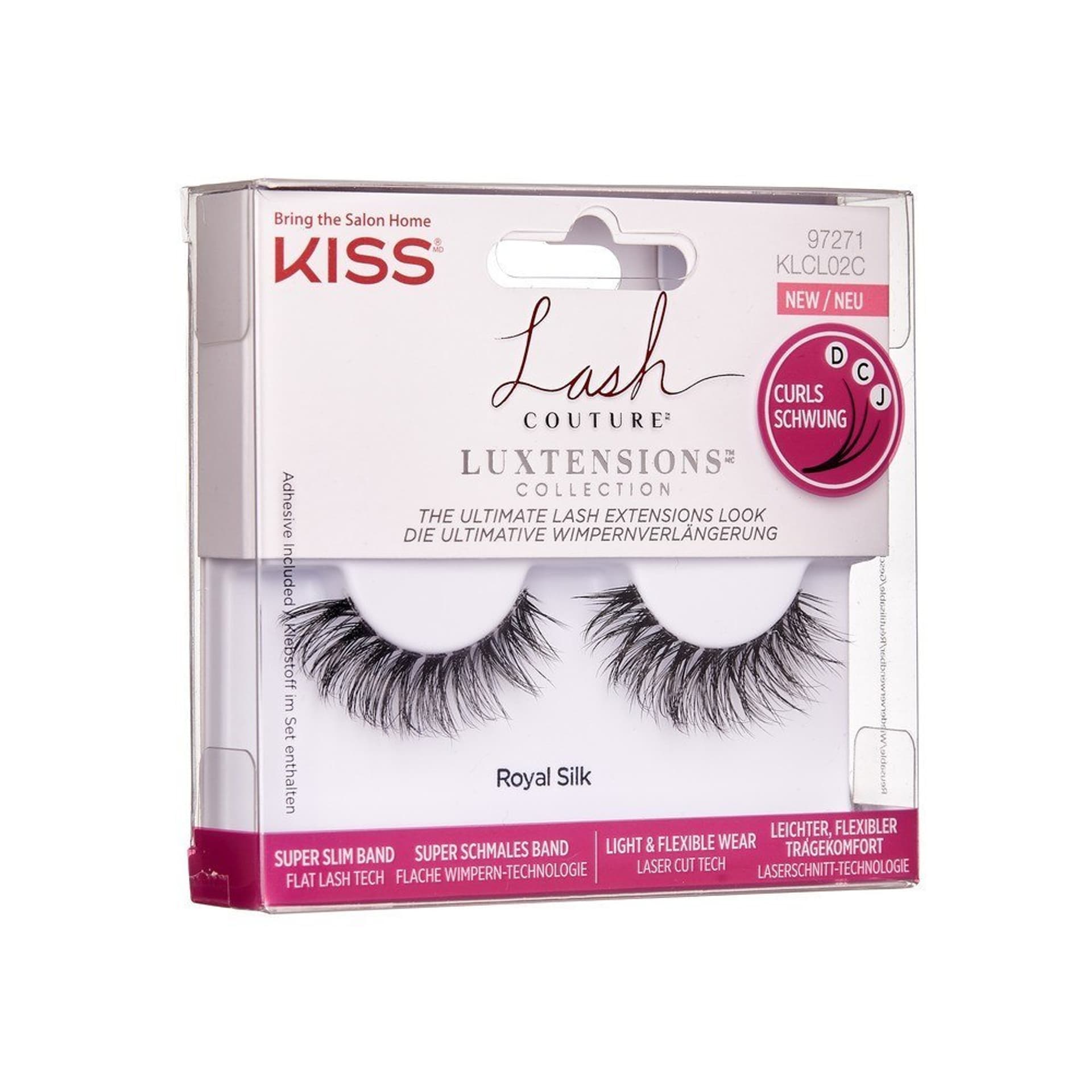 

KISS Lash Couture Sztuczne rzęsy Luxtensions - Royal Silk 1op.