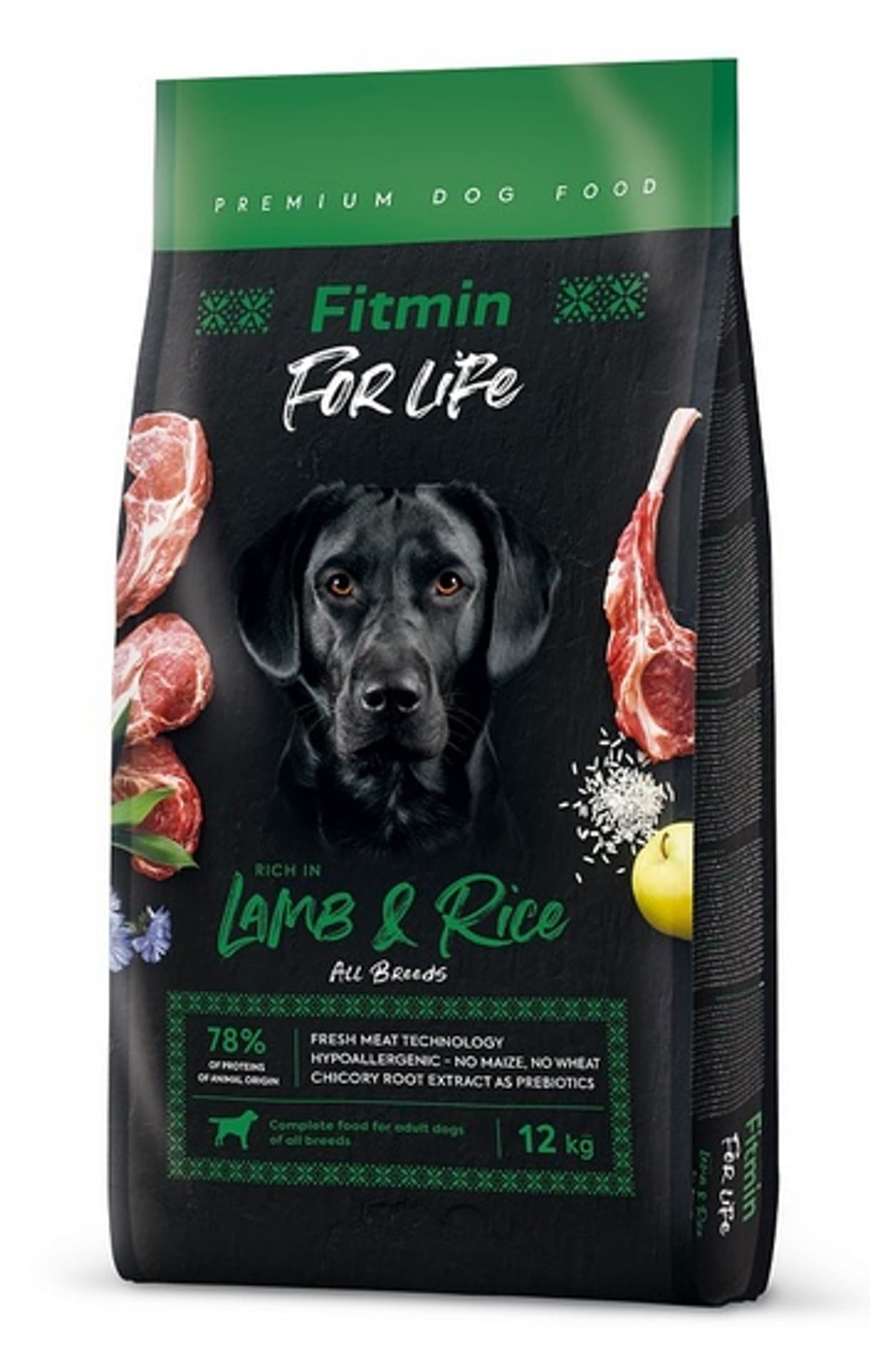 

Fitmin For Life jagnięcina i ryż karma dla psa 12kg