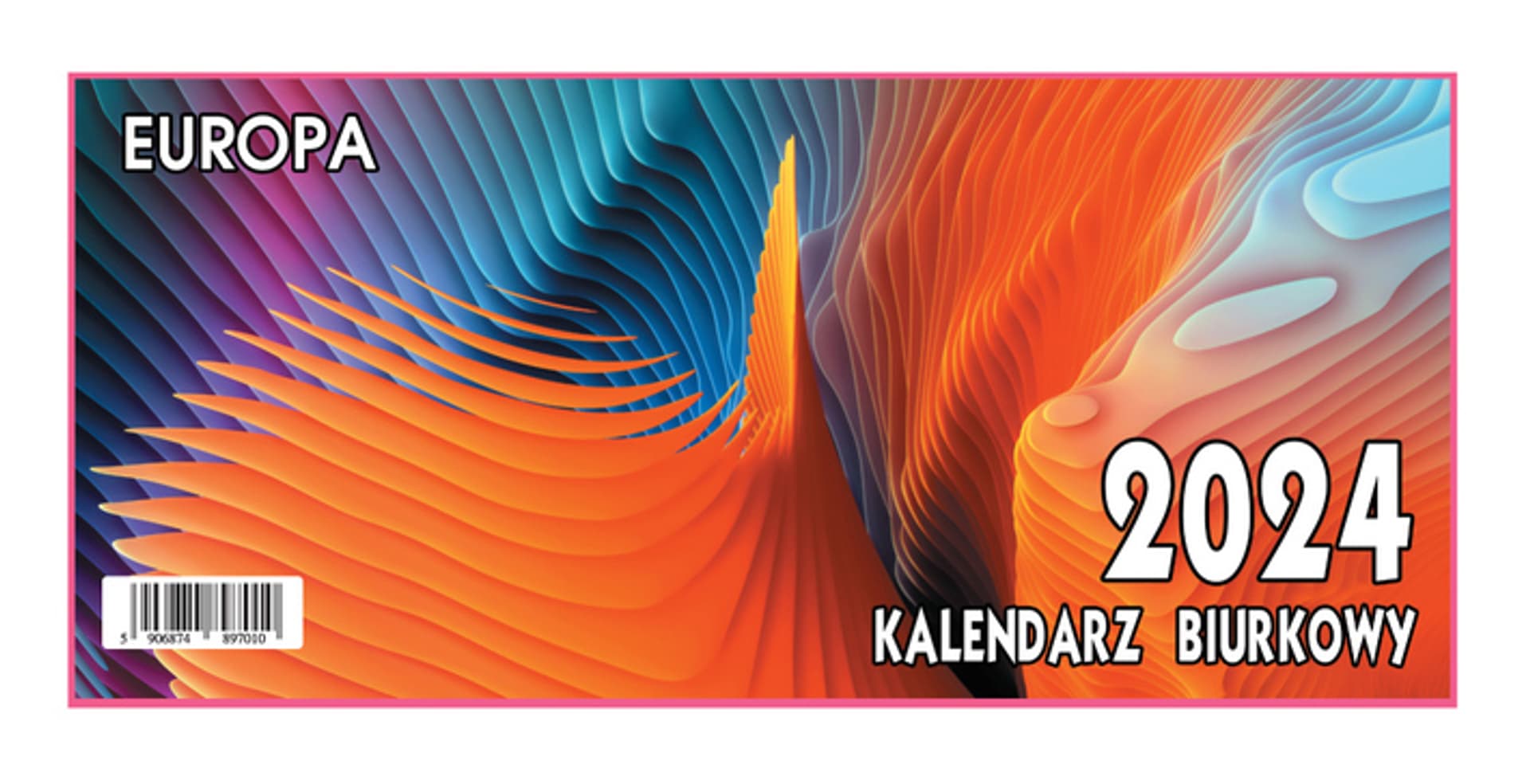 

Kalendarz biurowy leżący EUROPA B4 BESKIDY