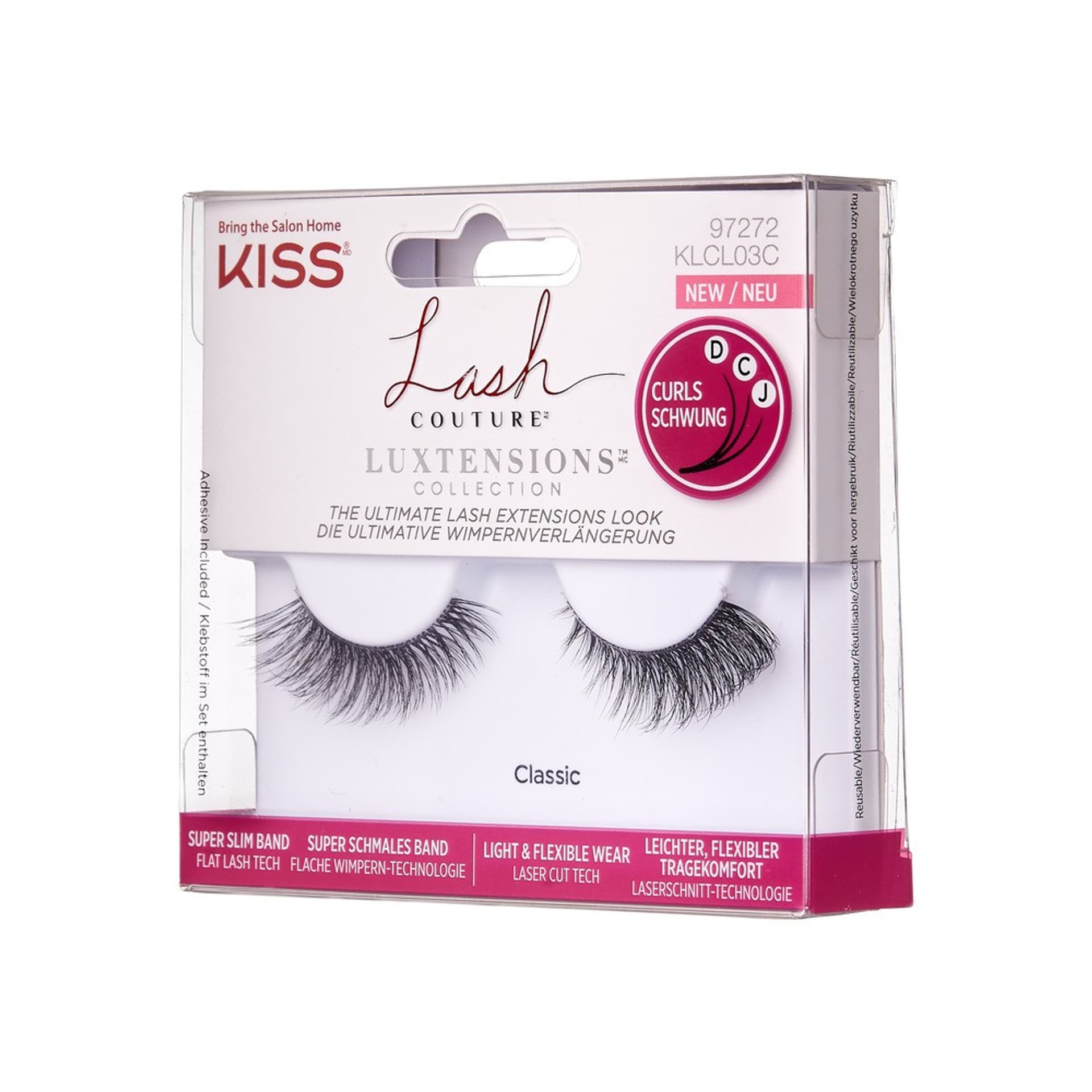 

KISS Lash Couture Sztuczne rzęsy Luxtensions - Classic 1op.