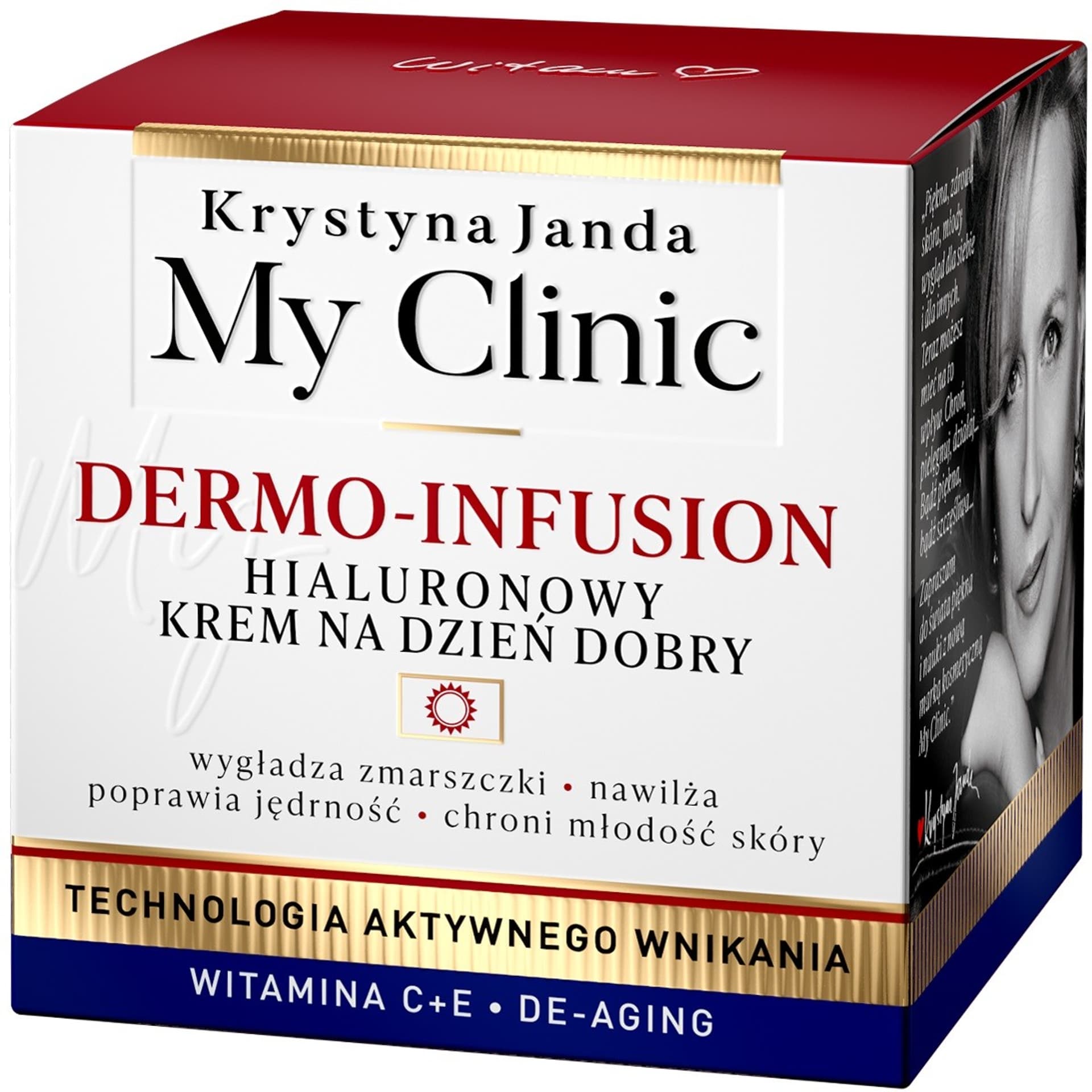 

Janda My Clinic Dermo-Infusion Hialuronowy Krem na dzień dobry 50ml