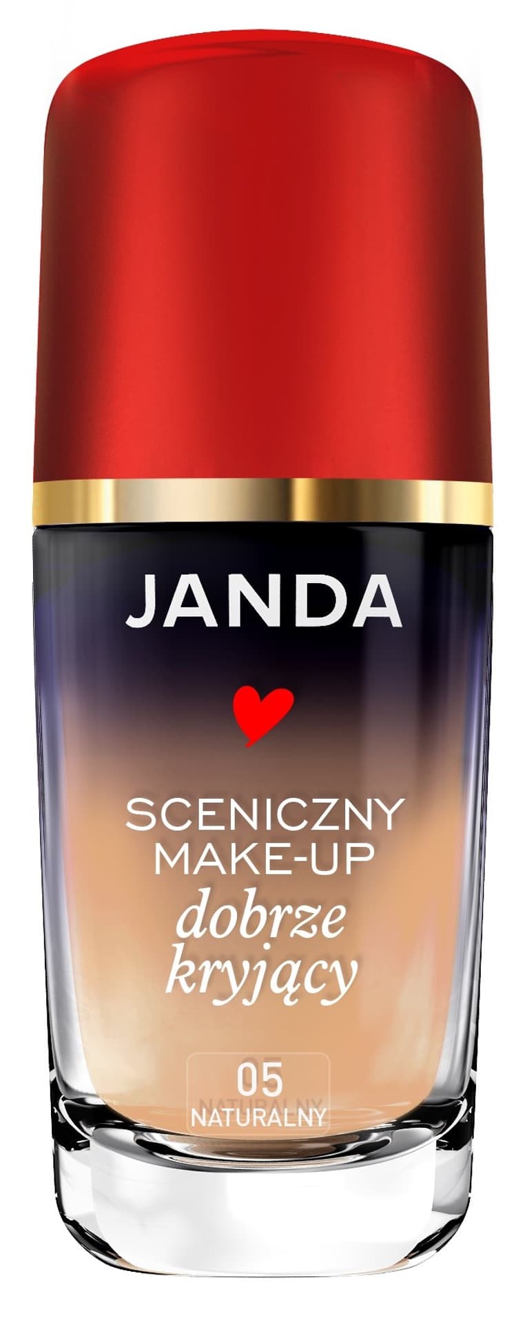 

Janda Make-Up Sceniczny dobrze kryjący nr 05 naturalny 30ml