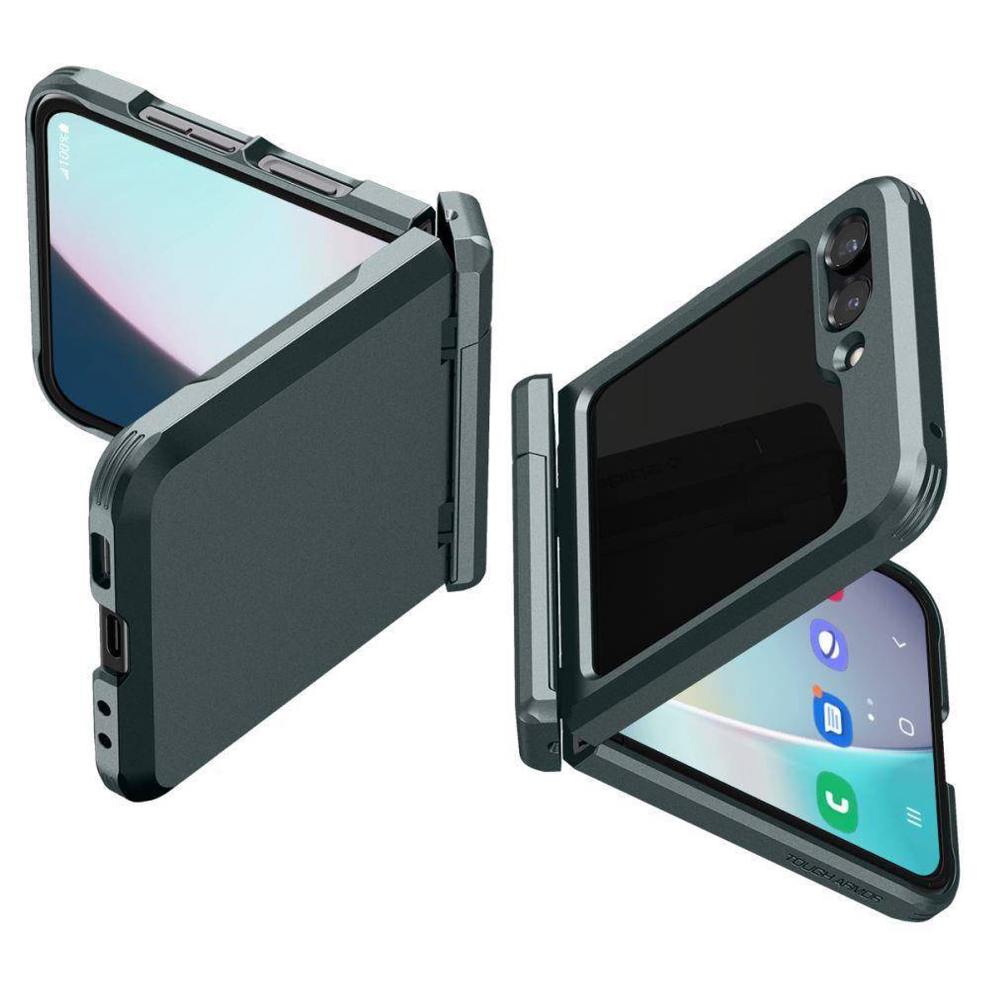 

Etui SAMSUNG GALAXY Z FLIP 5 Spigen Tough Armor Pro Abyss Green zielone