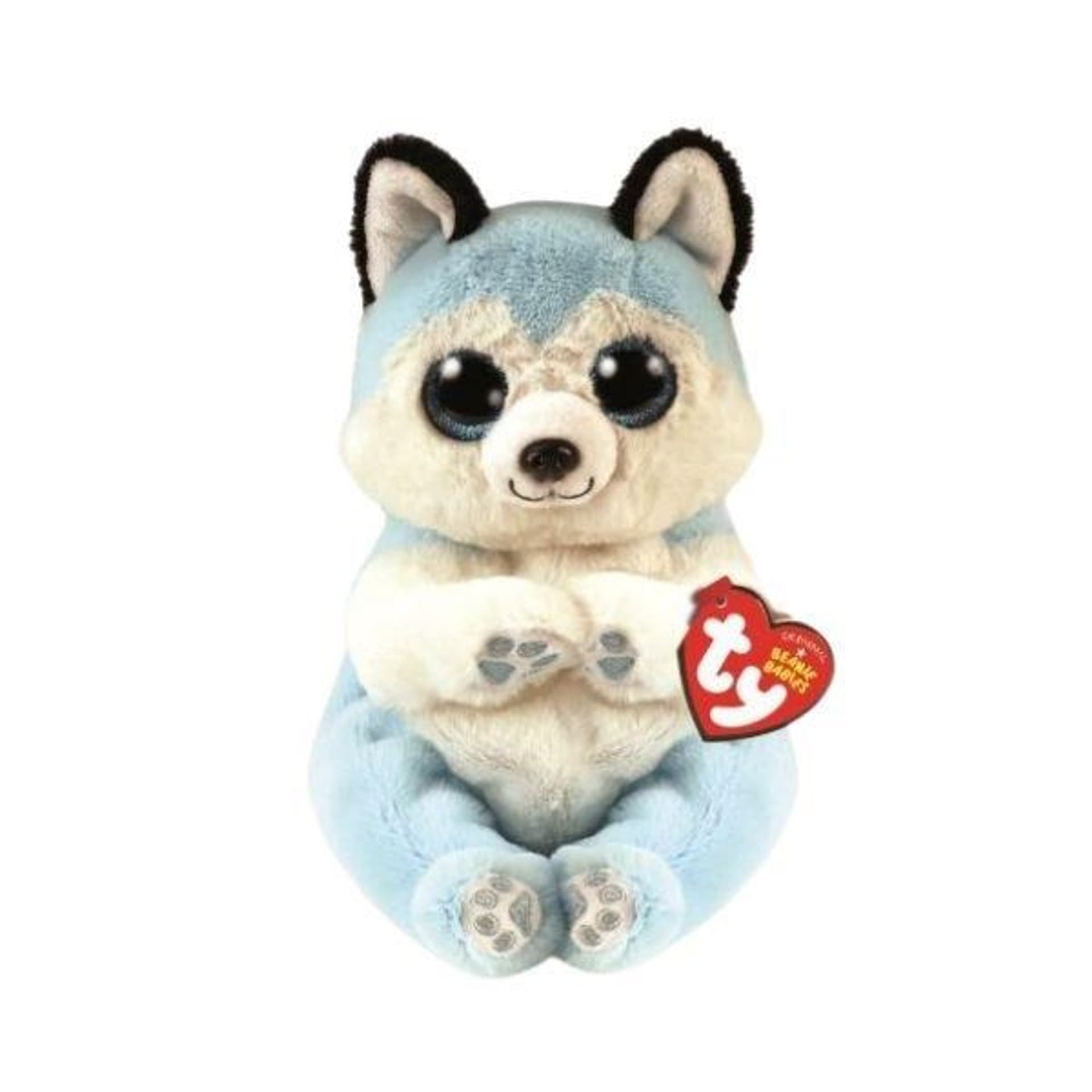 

Beanie Babies Thunder - niebieski husky 15 cm