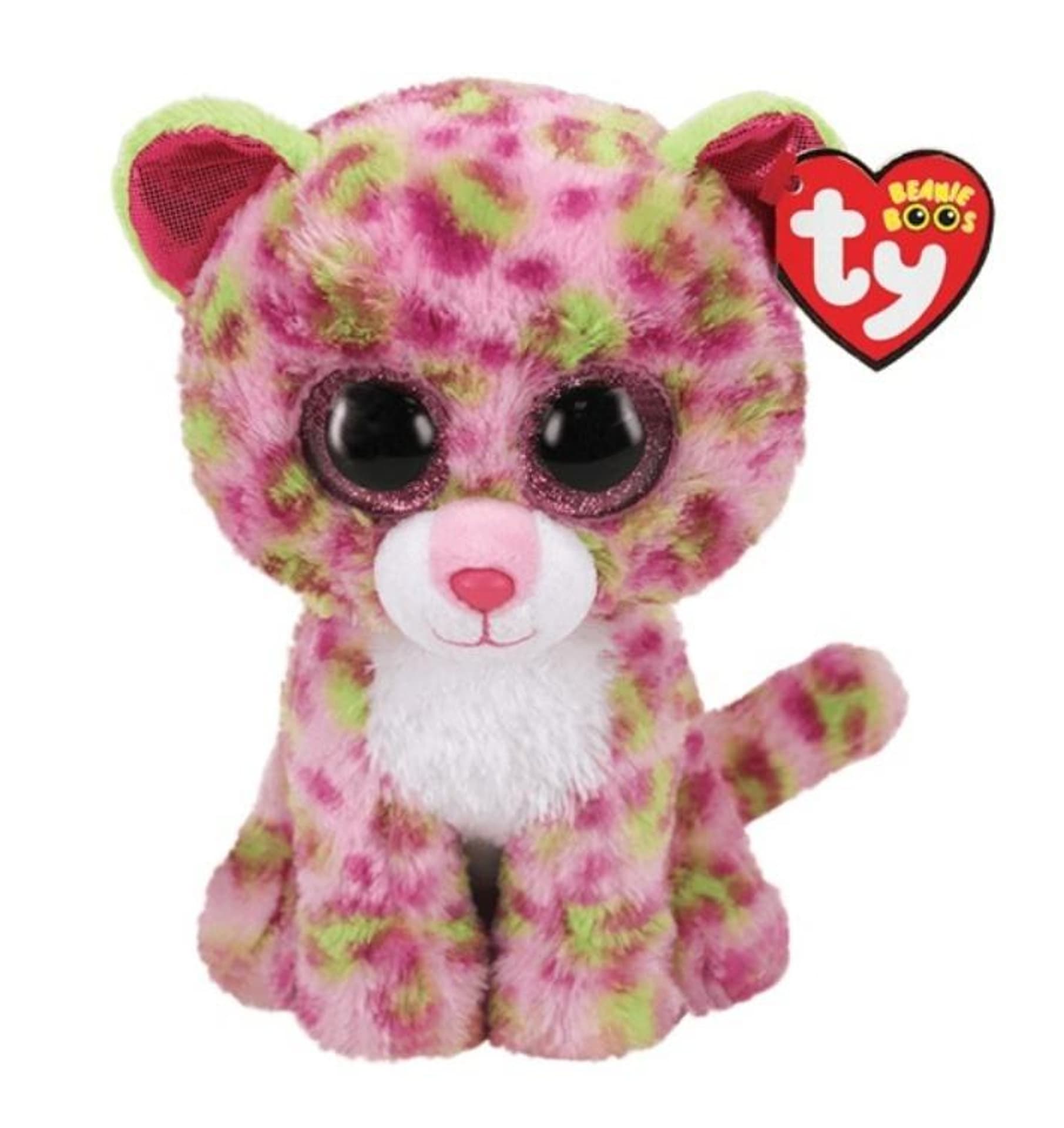

Beanie Boos Leopard różowy Lainey 24cm