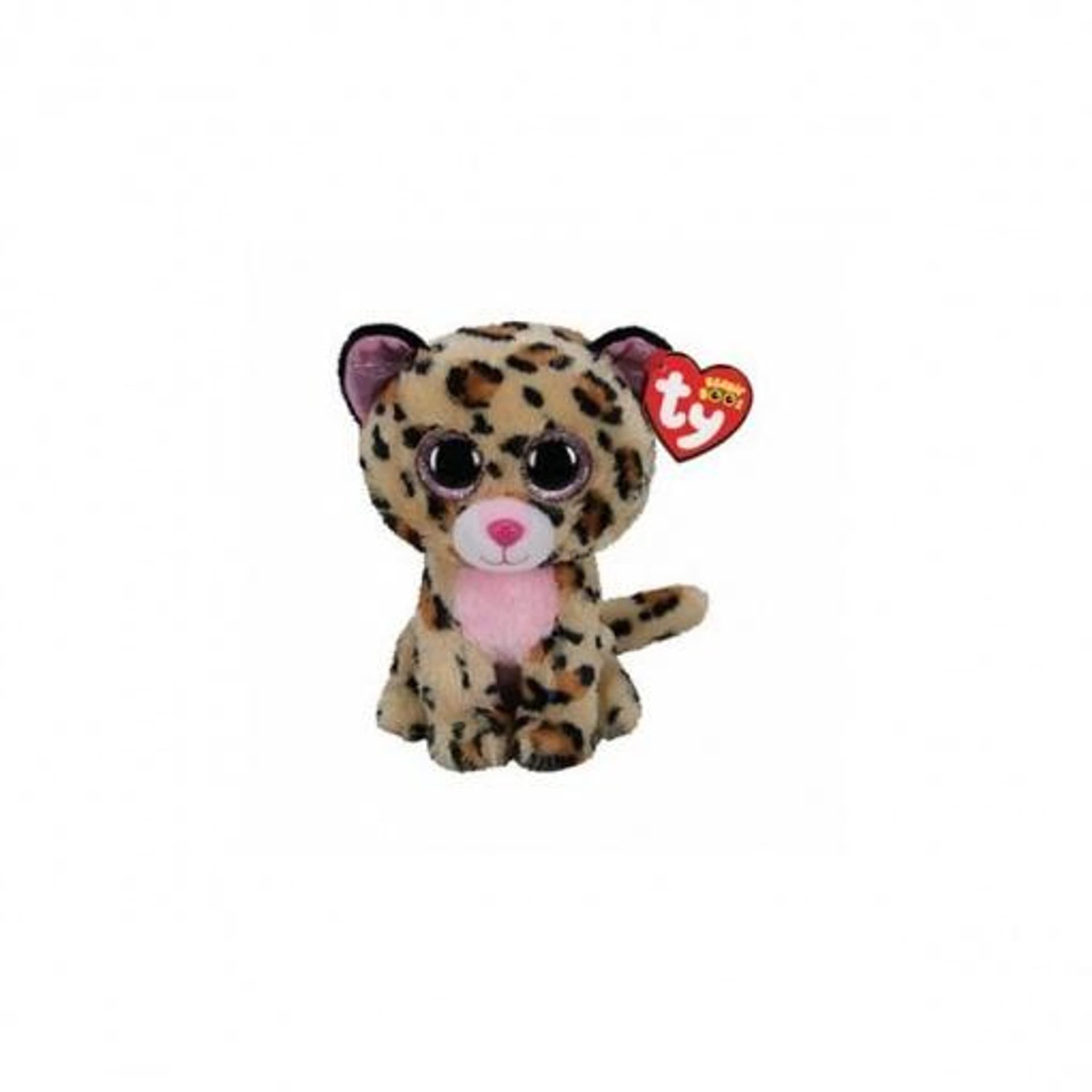 

Beanie Boos Livvie - różowy leopard 24 cm