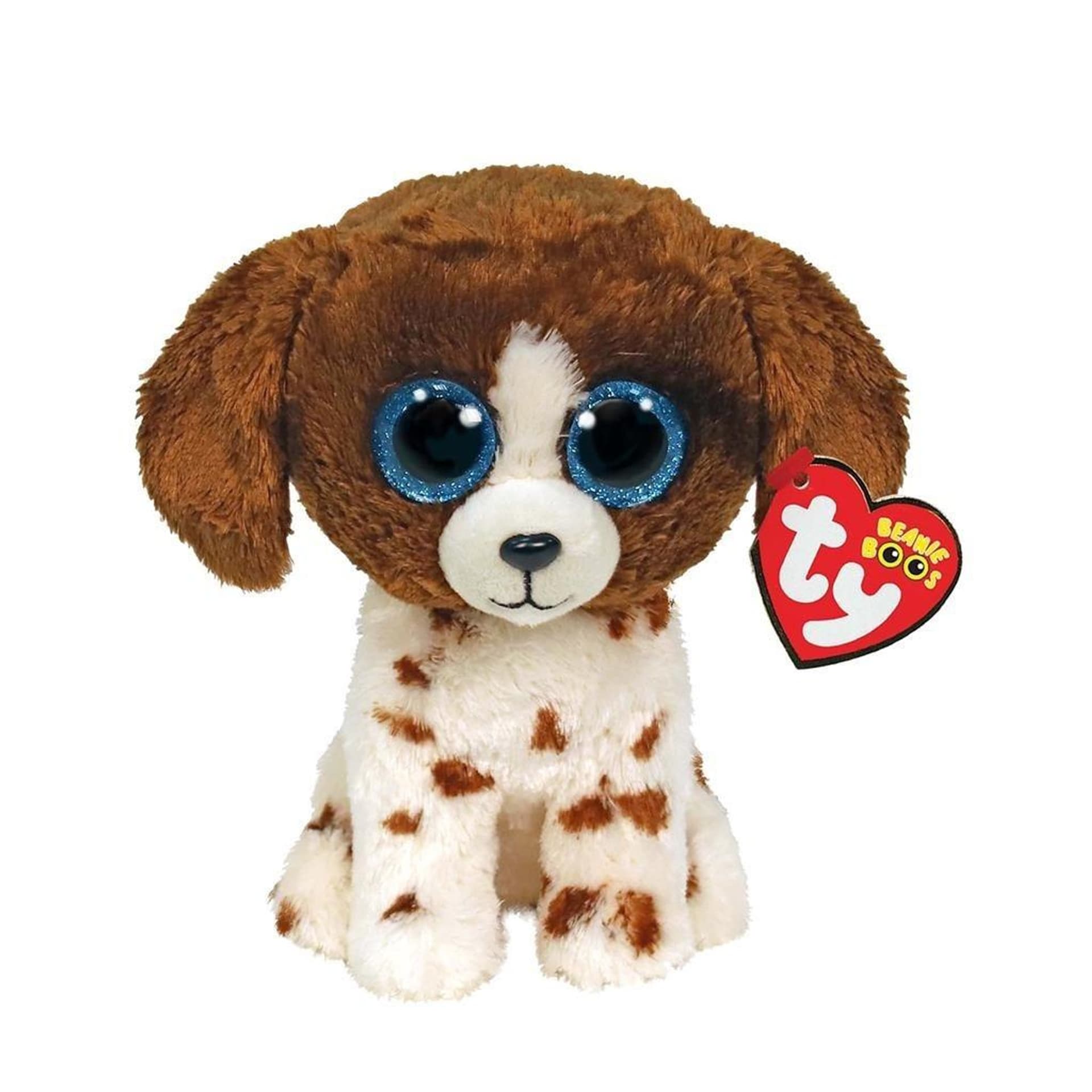 

Beanie Boos Muudles - Brązowo-biały pies 15cm