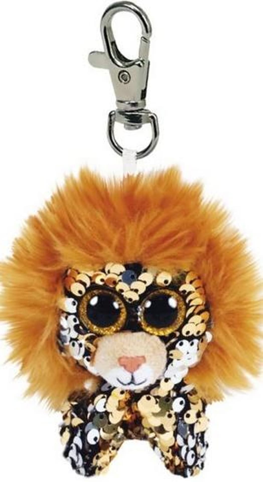 

Beanie Boos Regal - Cekinowy Lew brelok