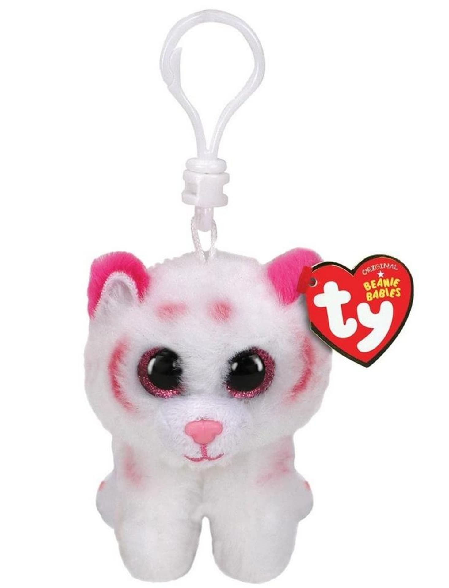 

Beanie Boos Tabor - Różowo-biały Tygrys brelok