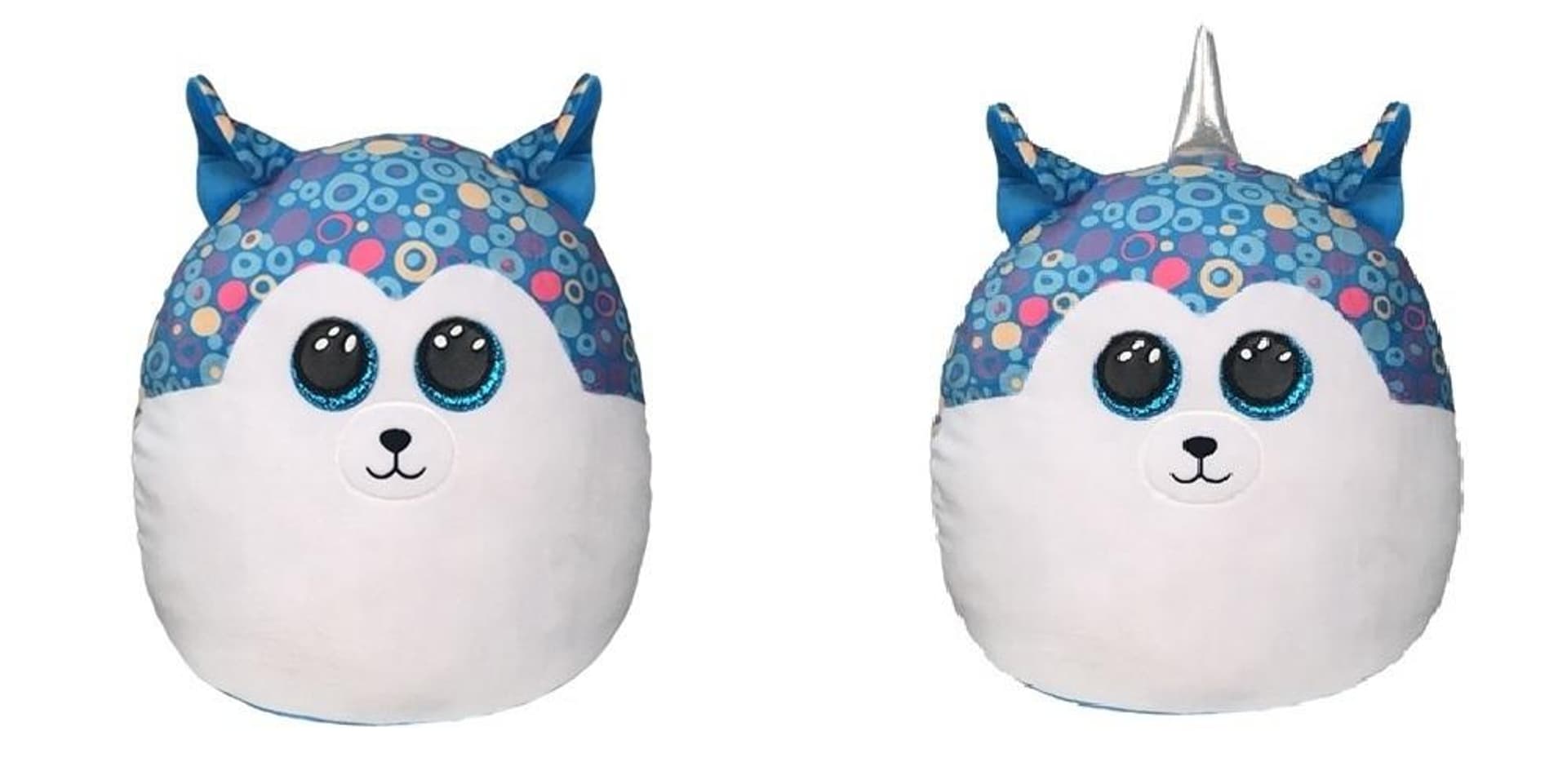 

Squishy Beanies Helena - niebieski husky 30cm