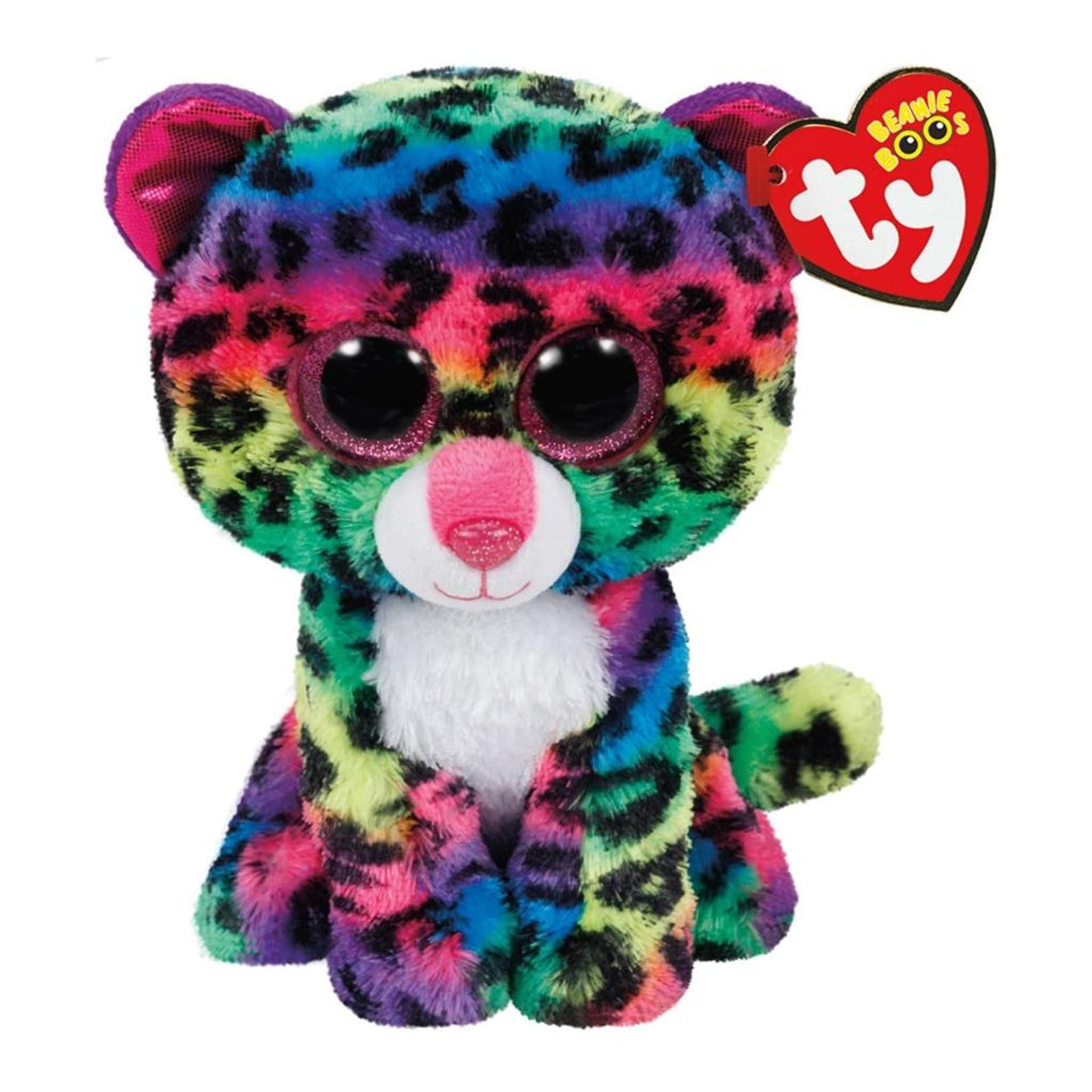

Beanie Boos Dotty - Kolorowy Lampart