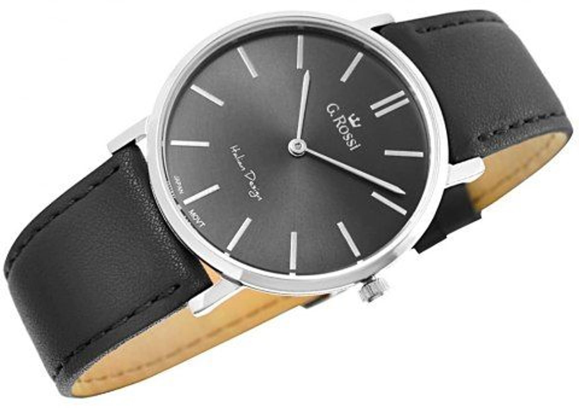 

Zegarek Męski G.ROSSI 8709A2-1A1 + BOX