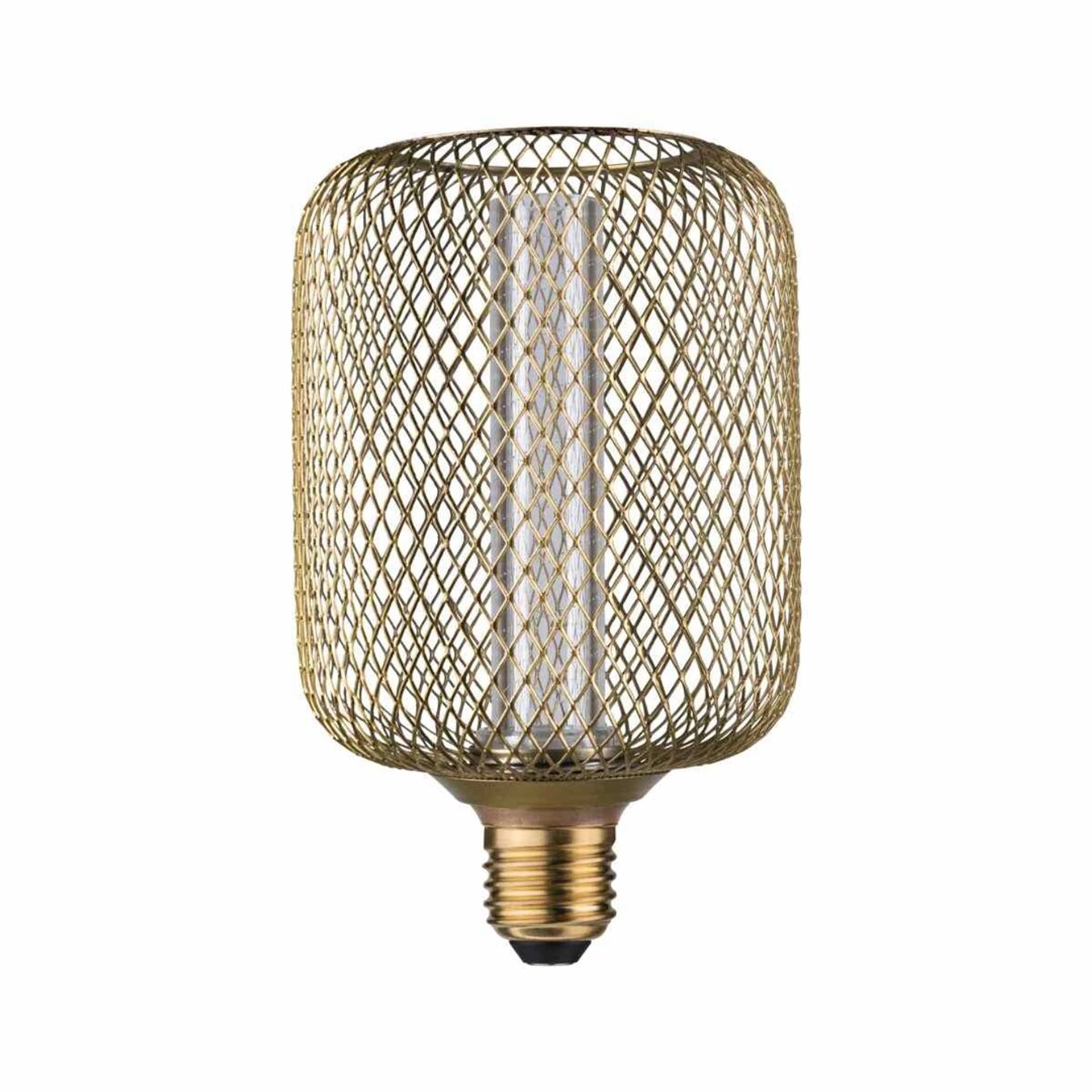 

Źródło światła LED METALLIC GLOW ZYL mosiądz Spiral E27 3,5W 130lm 1800K 230V