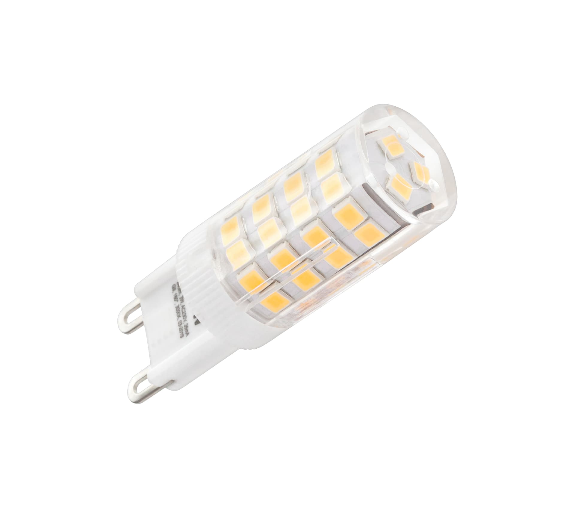 

Lampa LED 3W G9 3000K, 230V