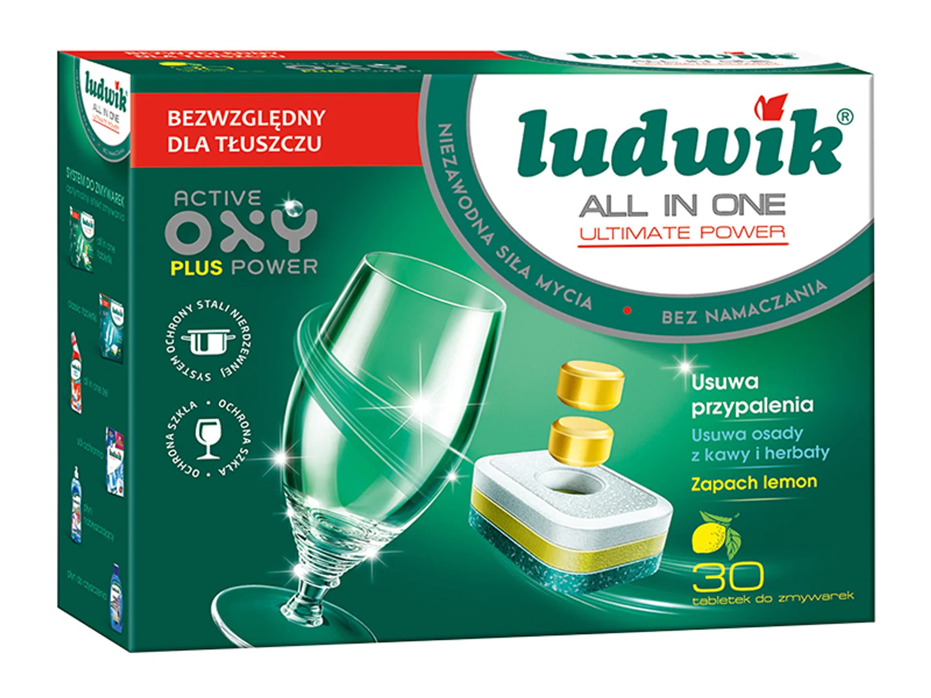 

Tabletki do zmywarki LUDWIK(30szt)Lemon Ultimate Power ALLinOne 211649, 30szt)lemon ultimate power allinone 21164