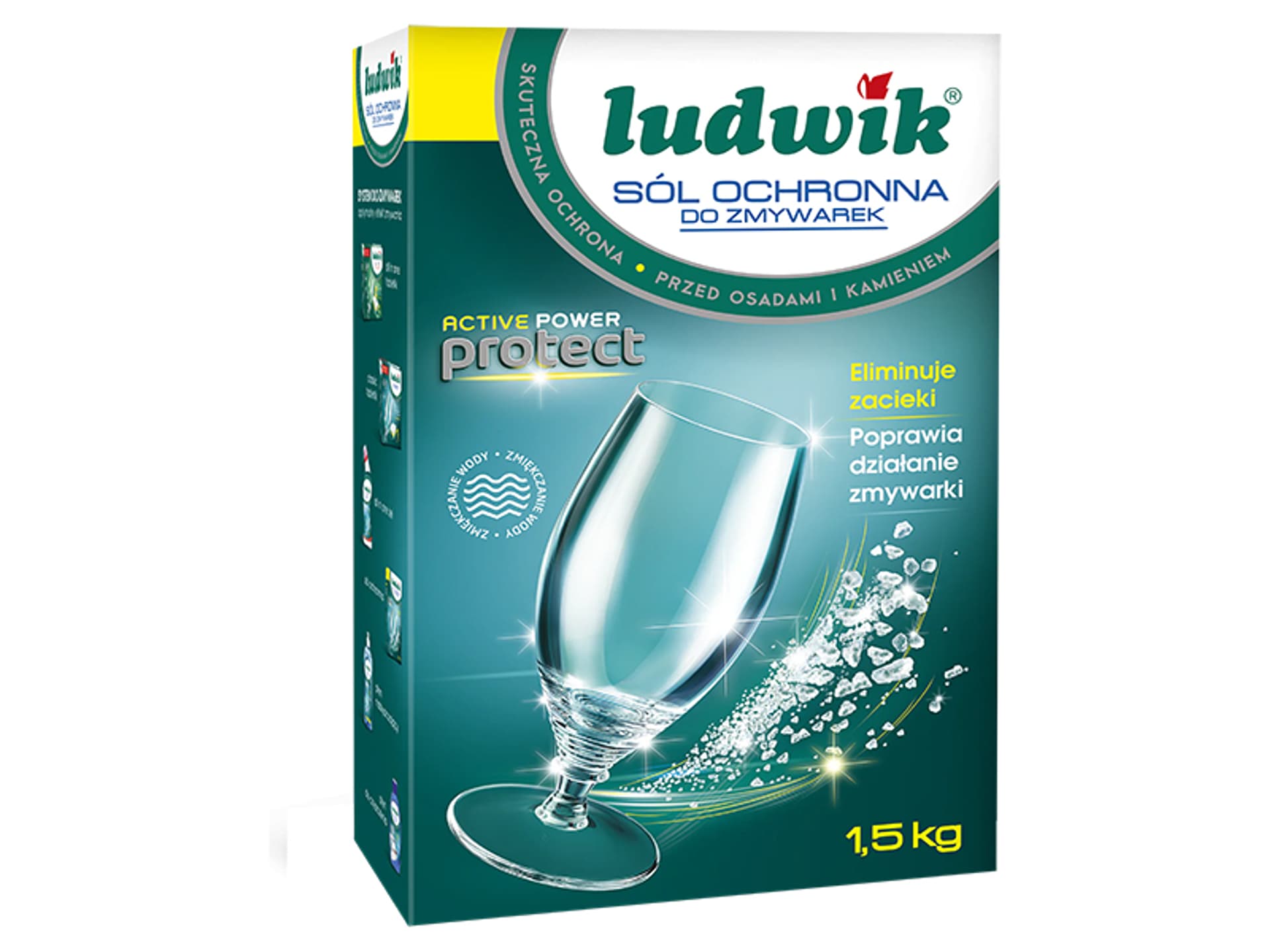 

Sól do zmywarek LUDWIK 1.5kg 12430