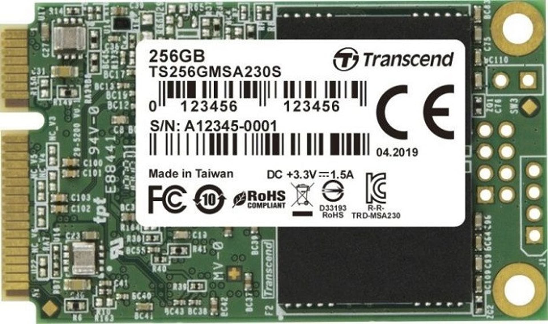 

Dysk SSD TRANSCEND 230S 2.5″ 256 GB SATA III (6 Gb/s) 530MB/s 400MS/s