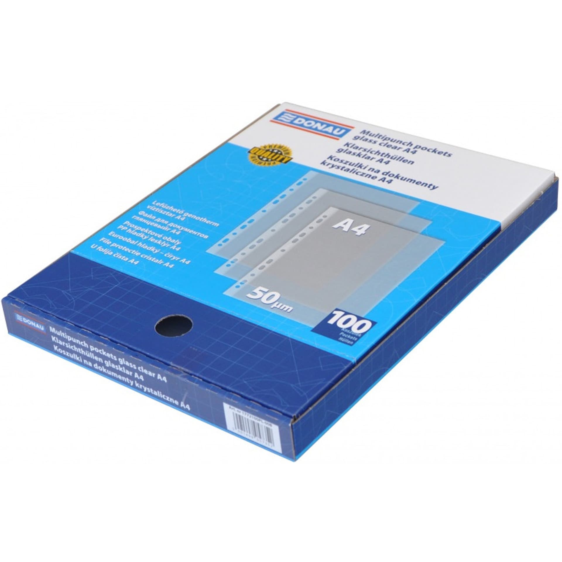 

Koszulka krystaliczna A4 50mic w kartonie (100sztulk) 1772100PL-00B DONAU, 100sztulk) 1772100pl-00b dona