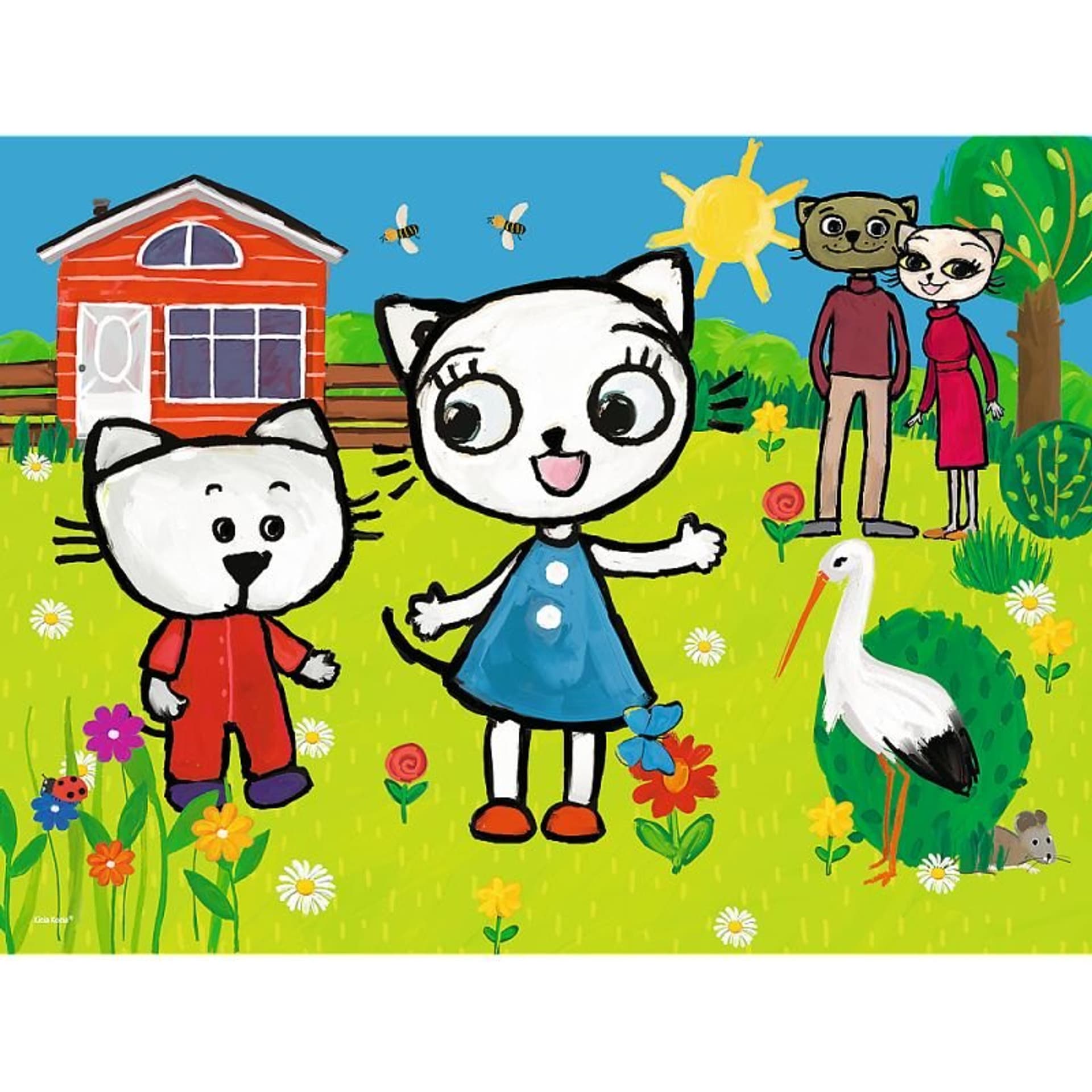 

Puzzle 30 przygody kici koci