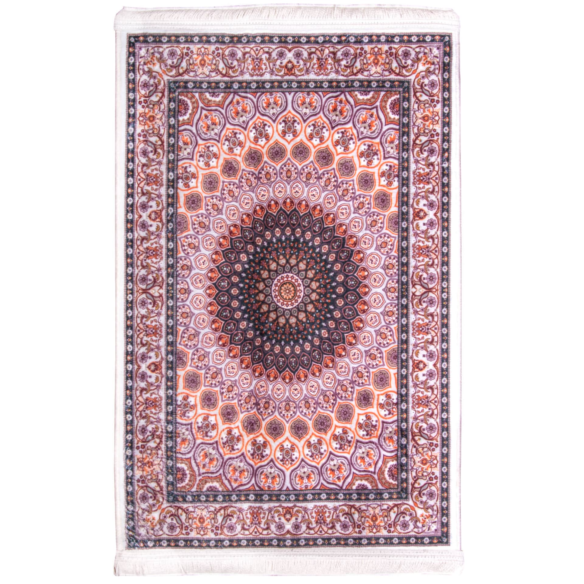 

Dywan BAMBU ROZETA brązowy 160x230 cm