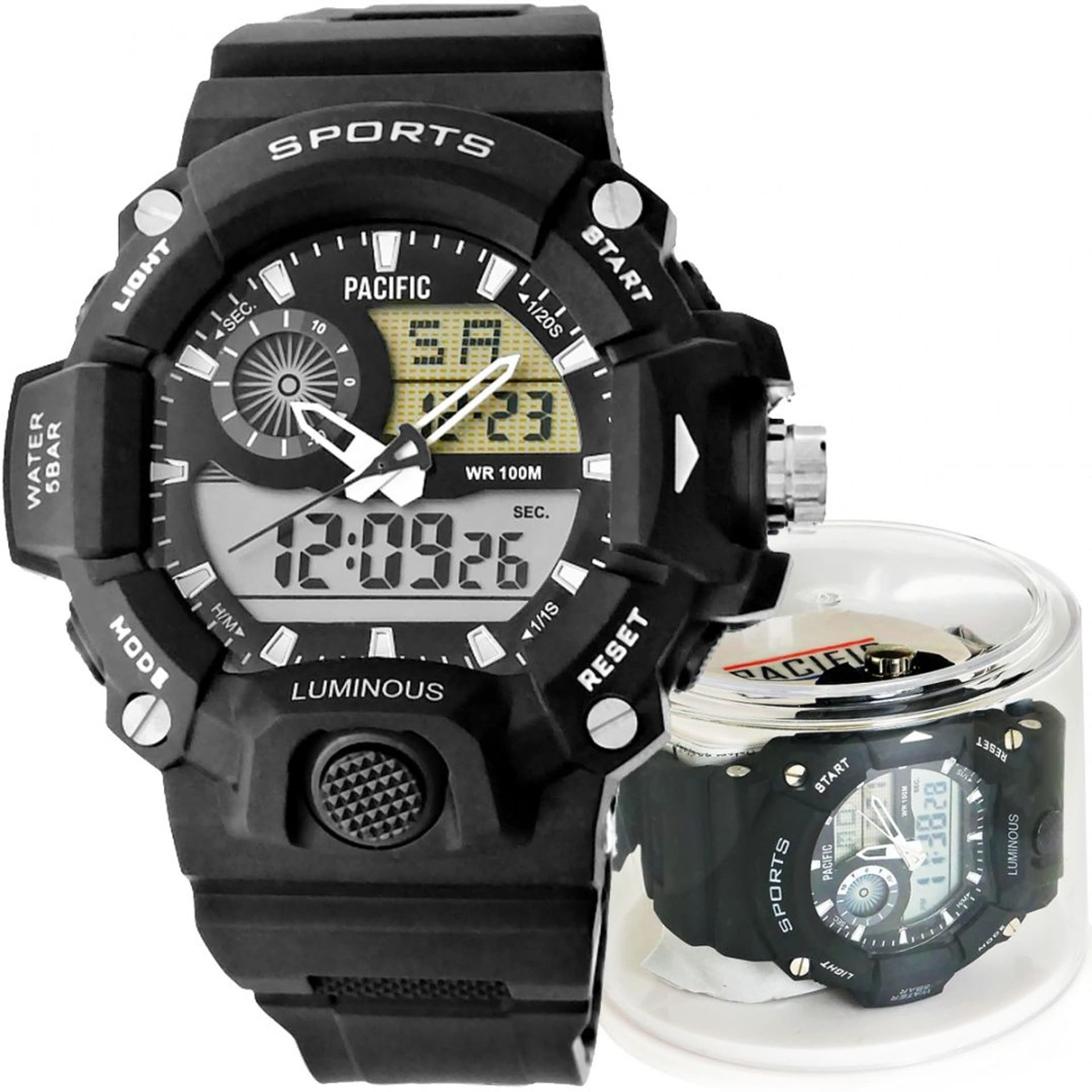 

Zegarek Męski Pacific 340AD-1 5BAR Unisex
