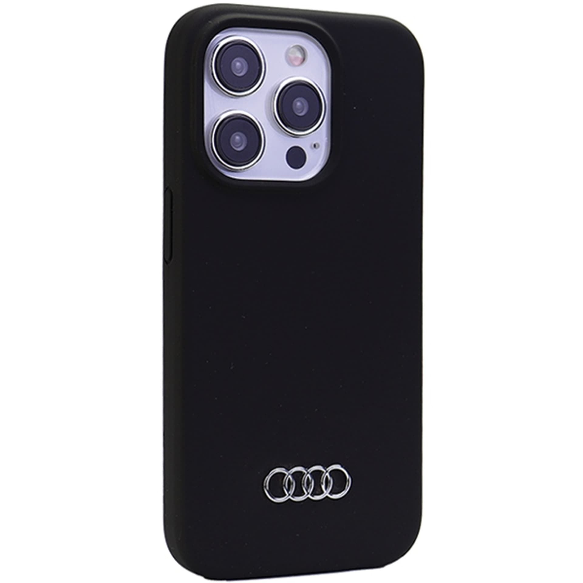 

Audi Silicone Case iPhone 15 Pro 6.1" czarny/black hardcase AU-LSRIP15P-Q3/D1-BK