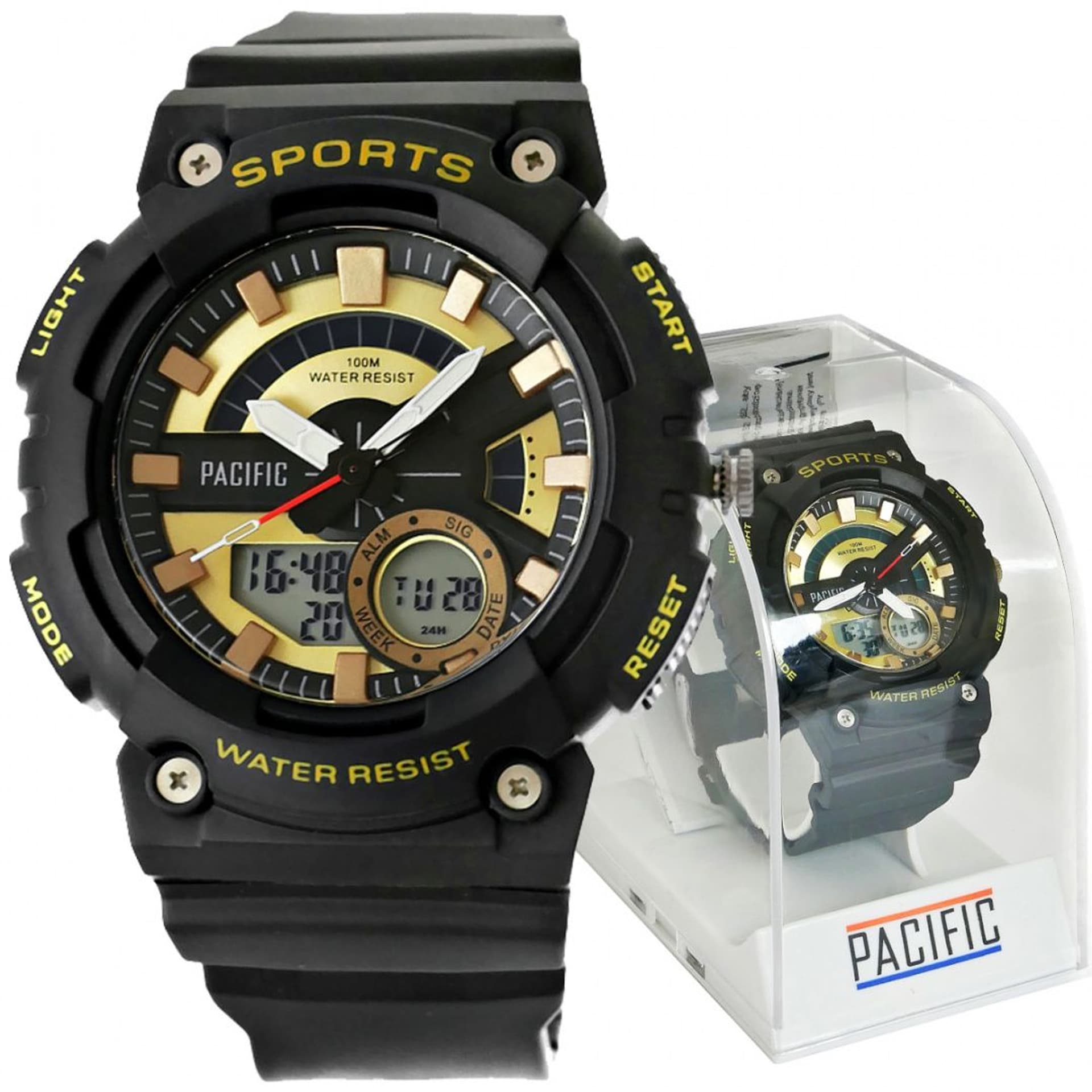 

Zegarek Męski Pacific 349AD-2 10 BAR Unisex Do PŁYWANIA
