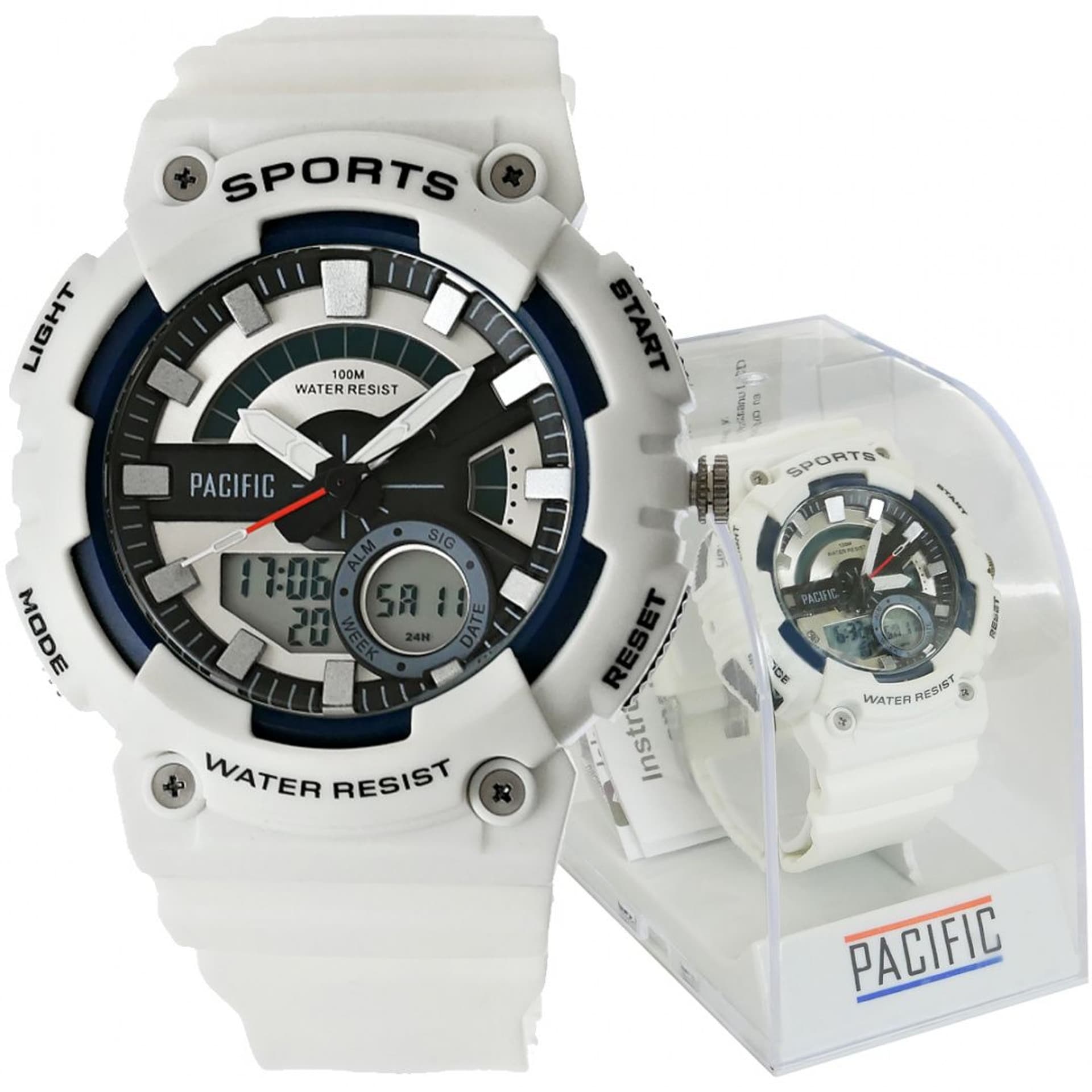 

Zegarek Męski Pacific 349AD-5 10 BAR Unisex Do PŁYWANIA