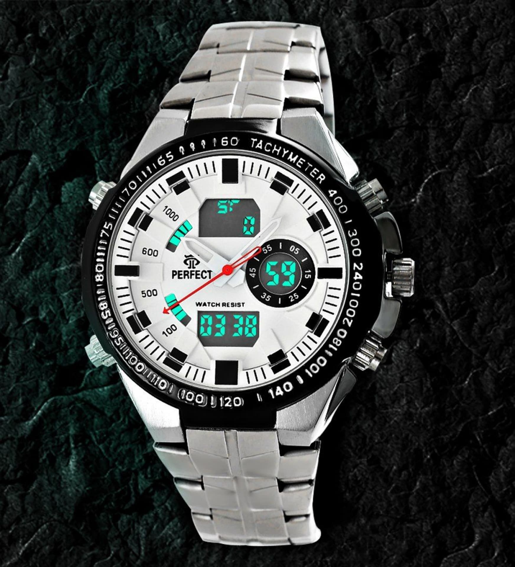 

Zegarek Męski Perfect A8019-1 Iluminacja
