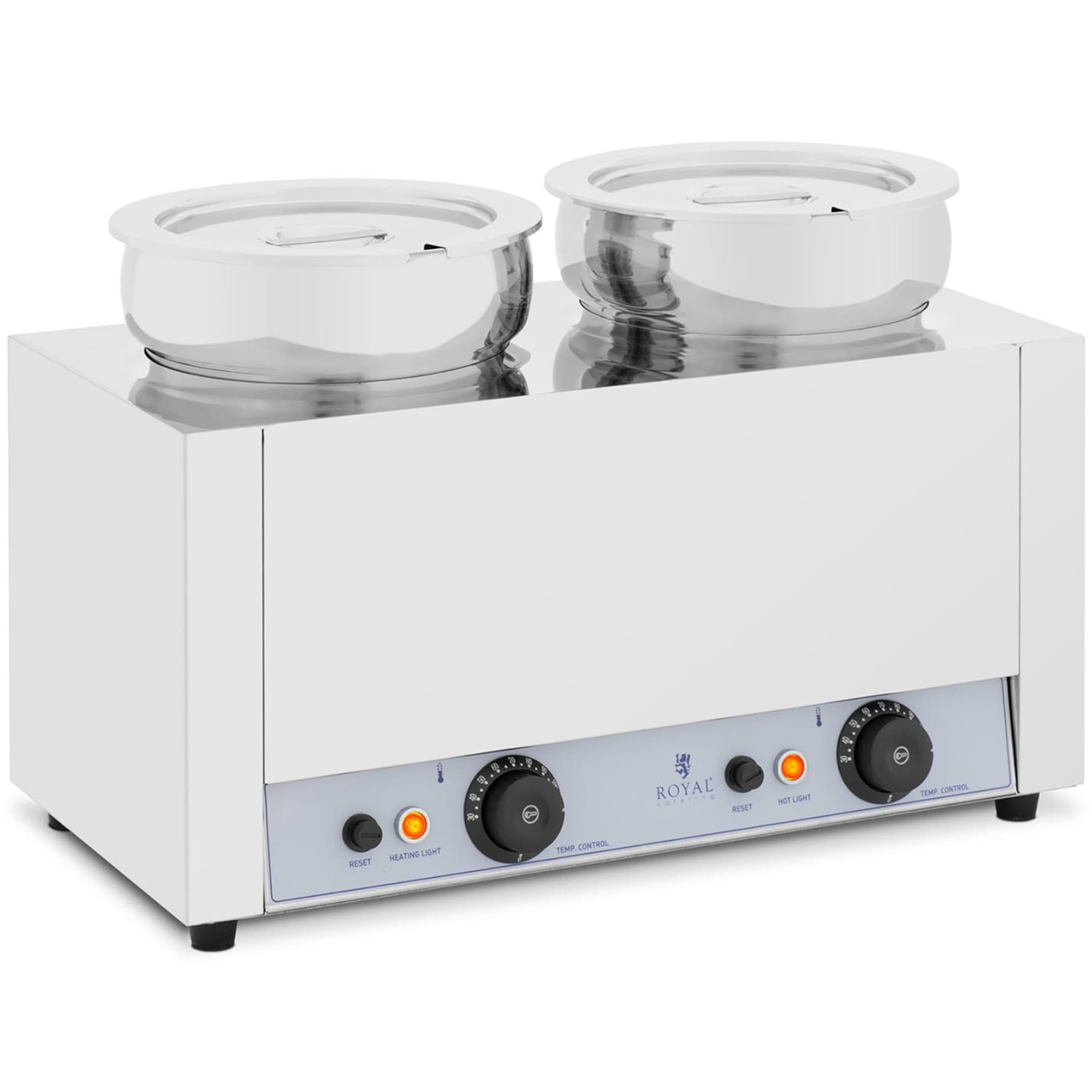 

Bemar elektryczny podgrzewacz stacja do zupy fondue czekolady 1000 W 2 x 7 l