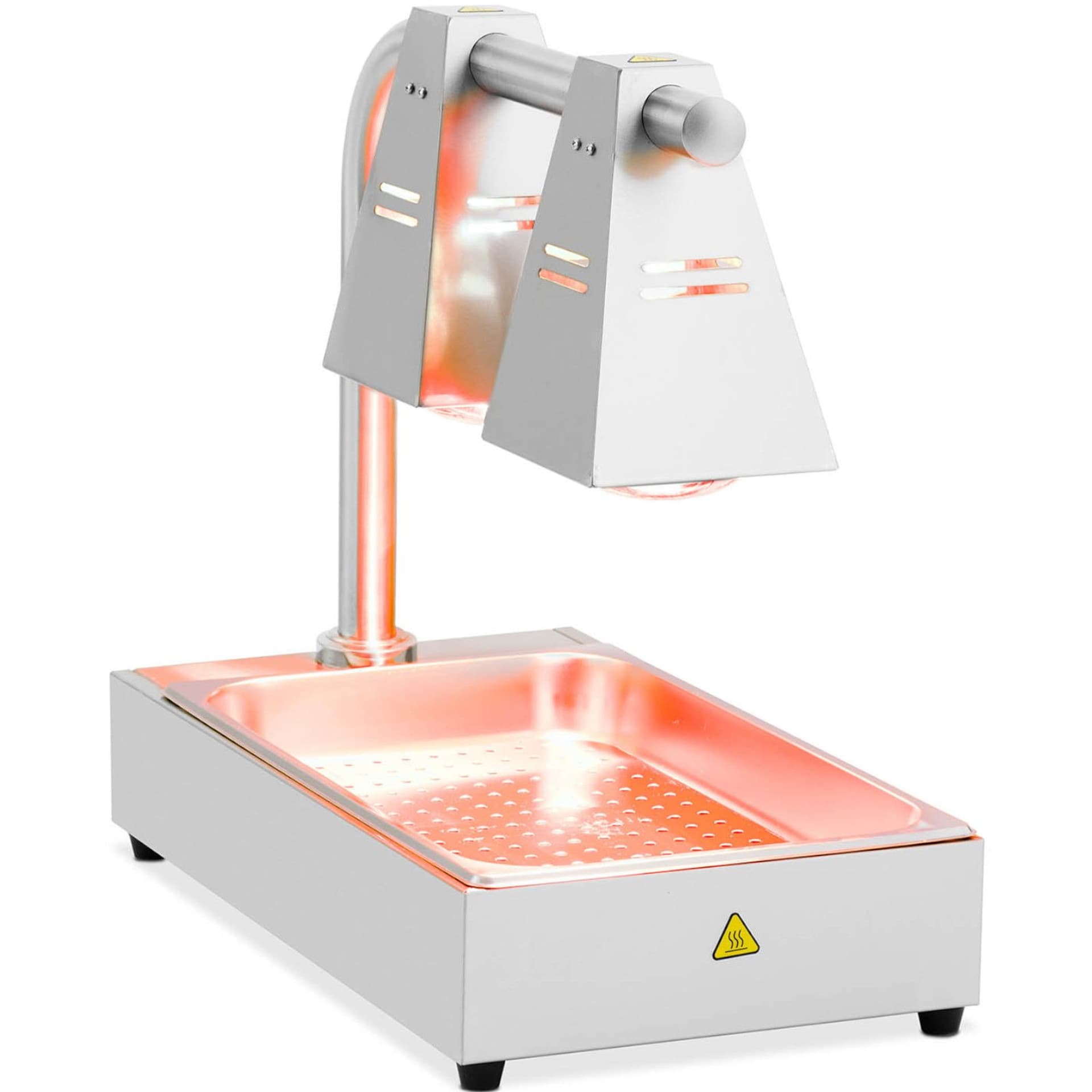 

Lampa grzewcza stołowa na podczerwień do podgrzewania potraw GN 1/1 600 W