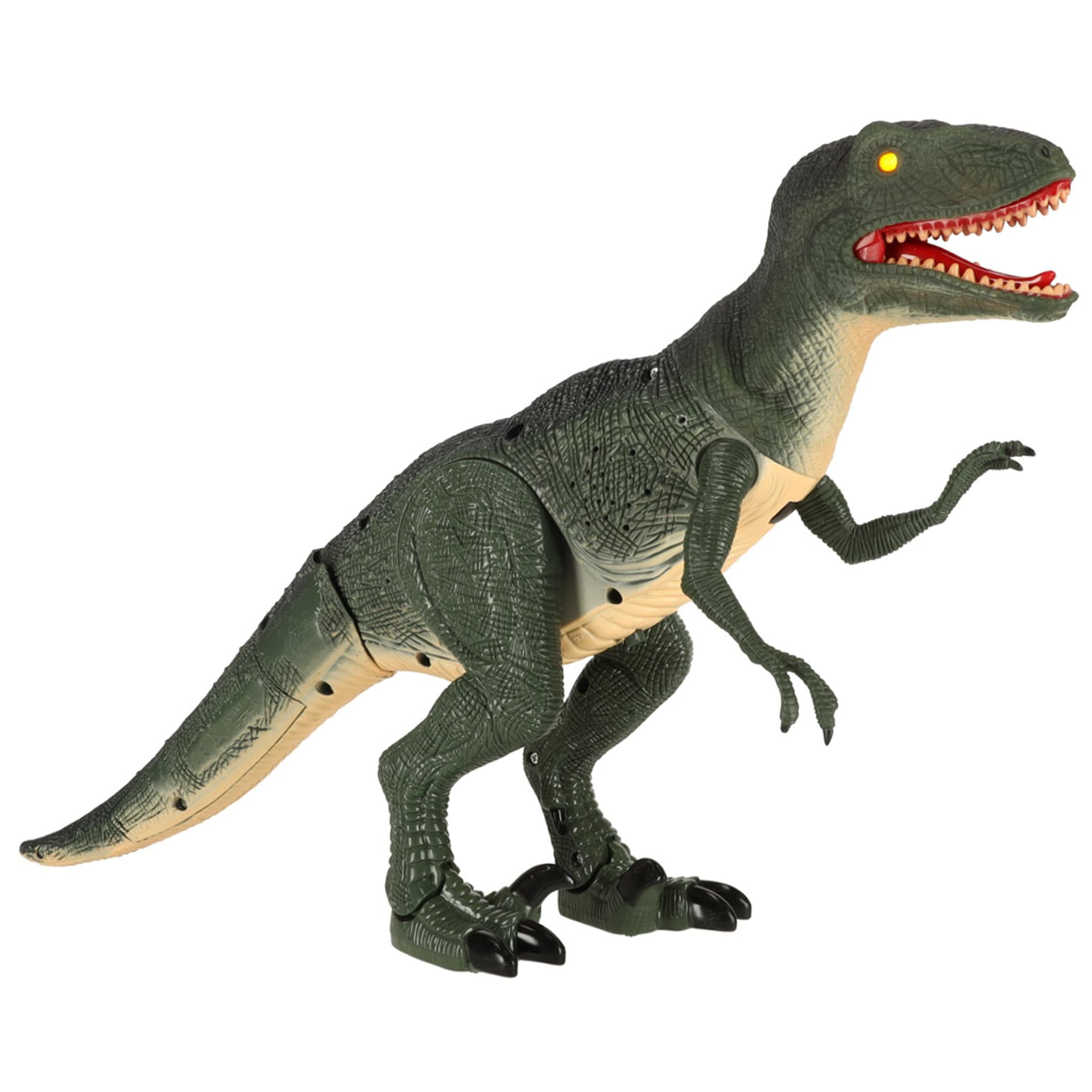 

Dinozaur zdalnie sterowany na pilota RC Velociraptor + dźwięki
