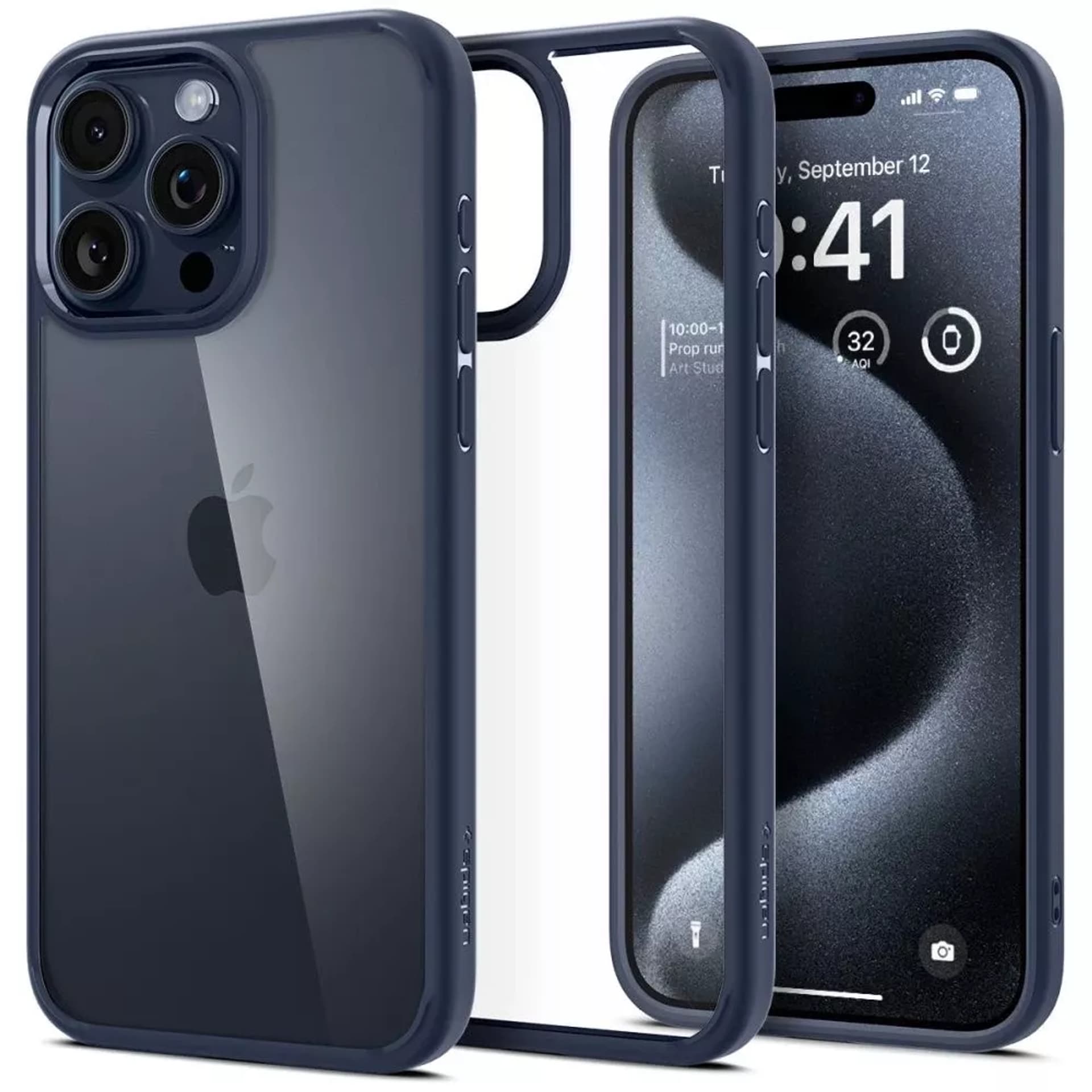 

Etui Spigen Ultra Hybrid do iPhone 15 Pro Max navy blue