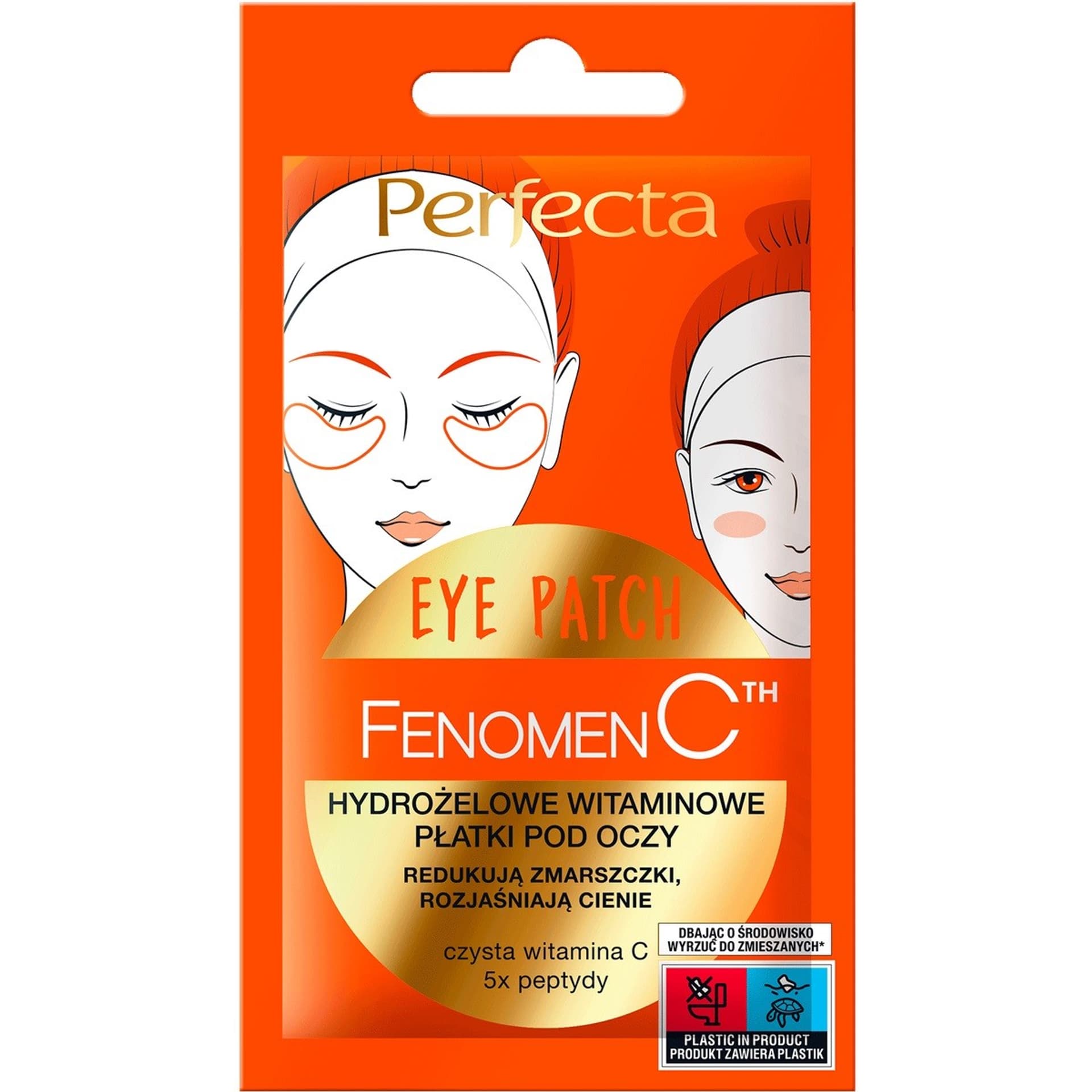 

PERFECTA Fenomen C Hydrożelowe Witaminowe Płatki pod oczy 1op.