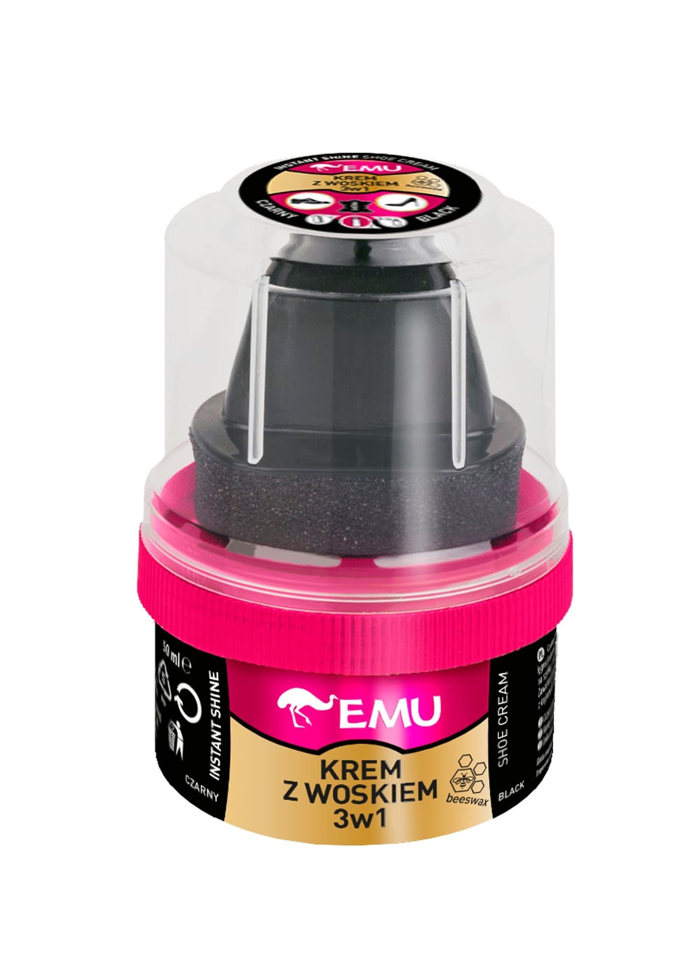 

EMU Krem do butów z woskiem 3w1 - czarny 50ml