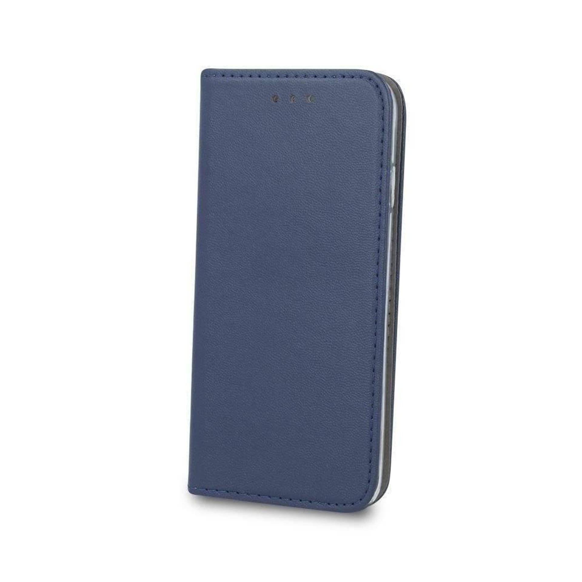 

Etui LG K42 Portfel z Klapką Skóra Ekologiczna Kabura Magnet Book granatowe