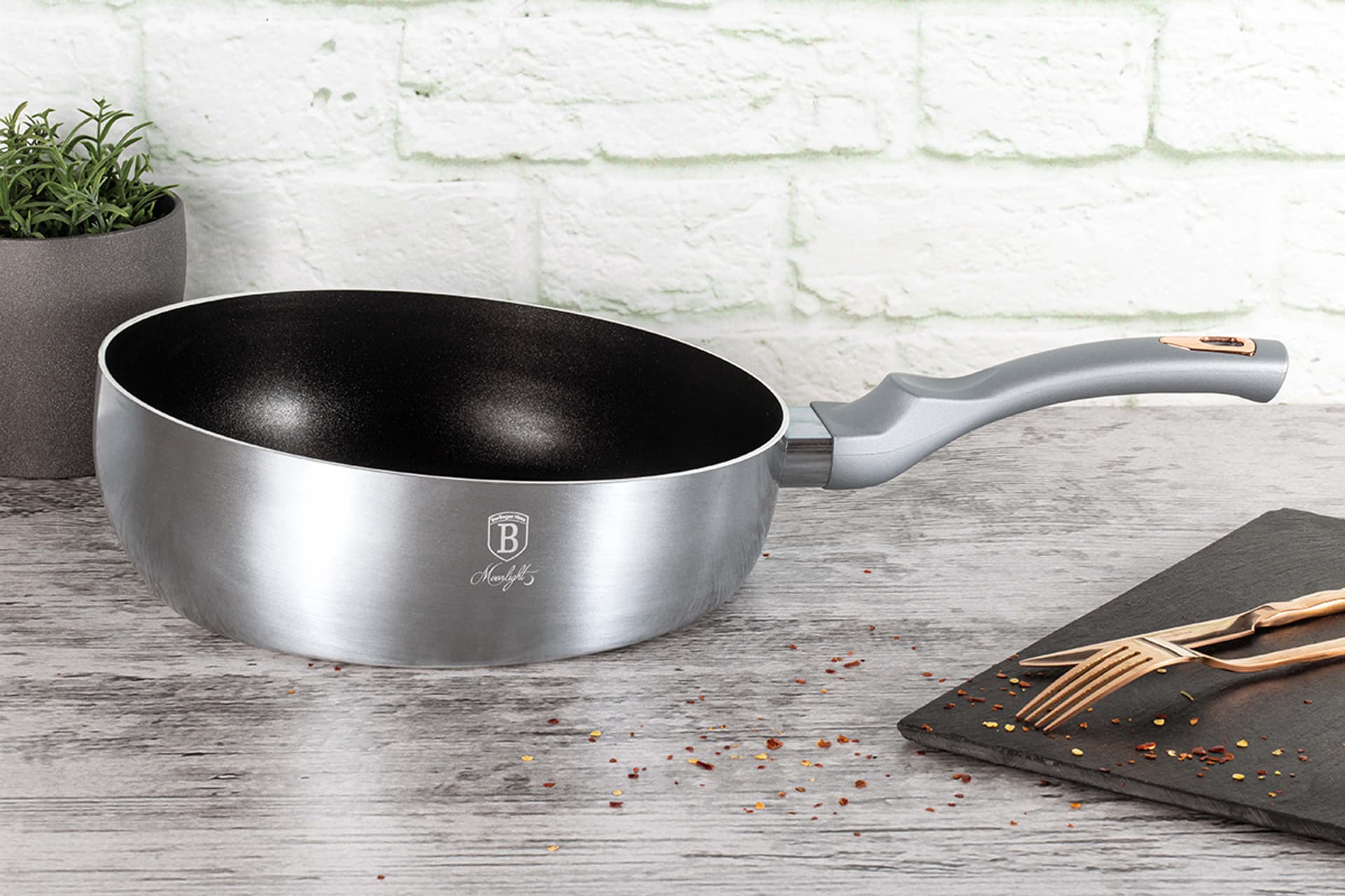 

PATELNIA WOK FLIP 26cm BERLINGER HAUS BH-6006