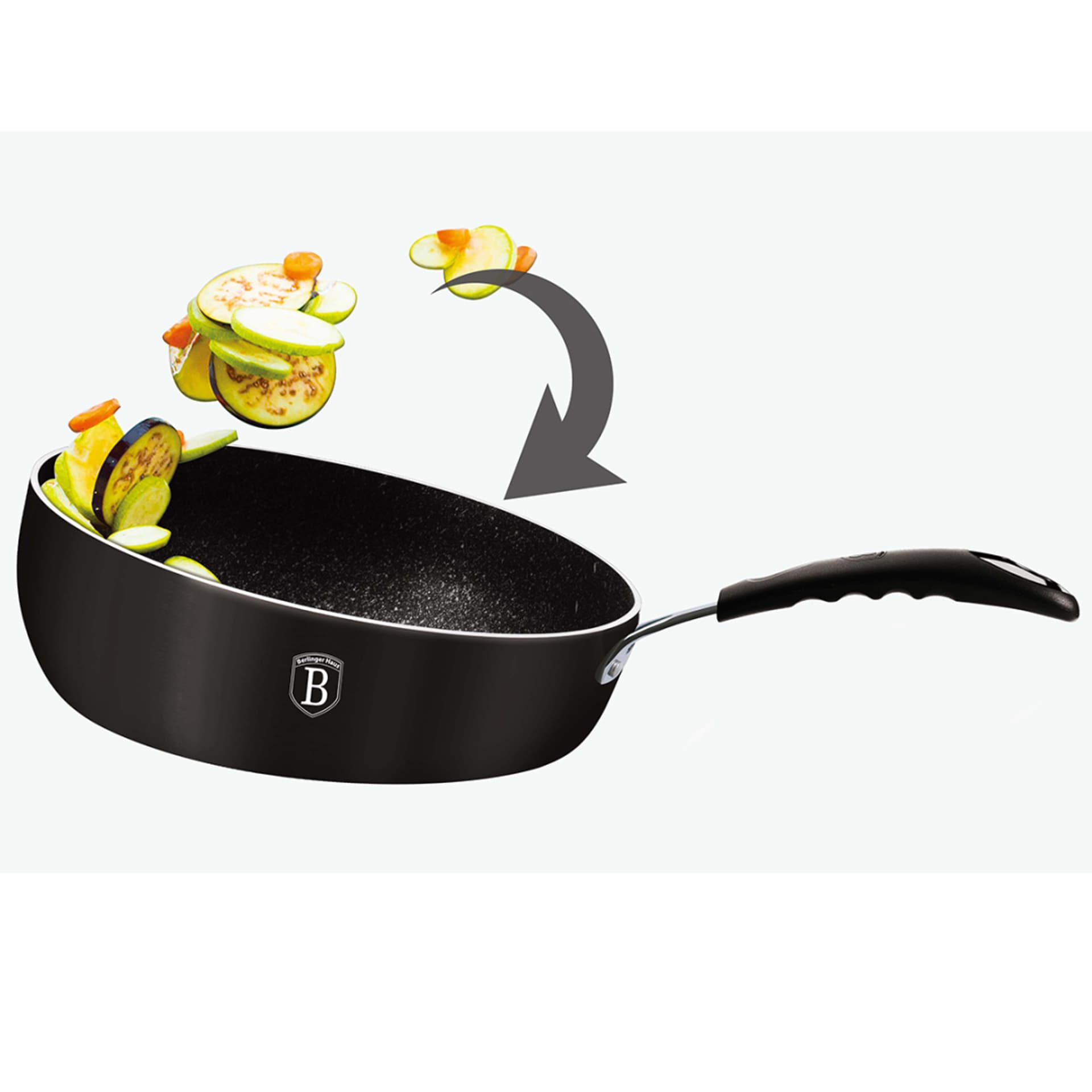 

PATELNIA WOK FLIP 26cm BERLINGER HAUS BH-6120