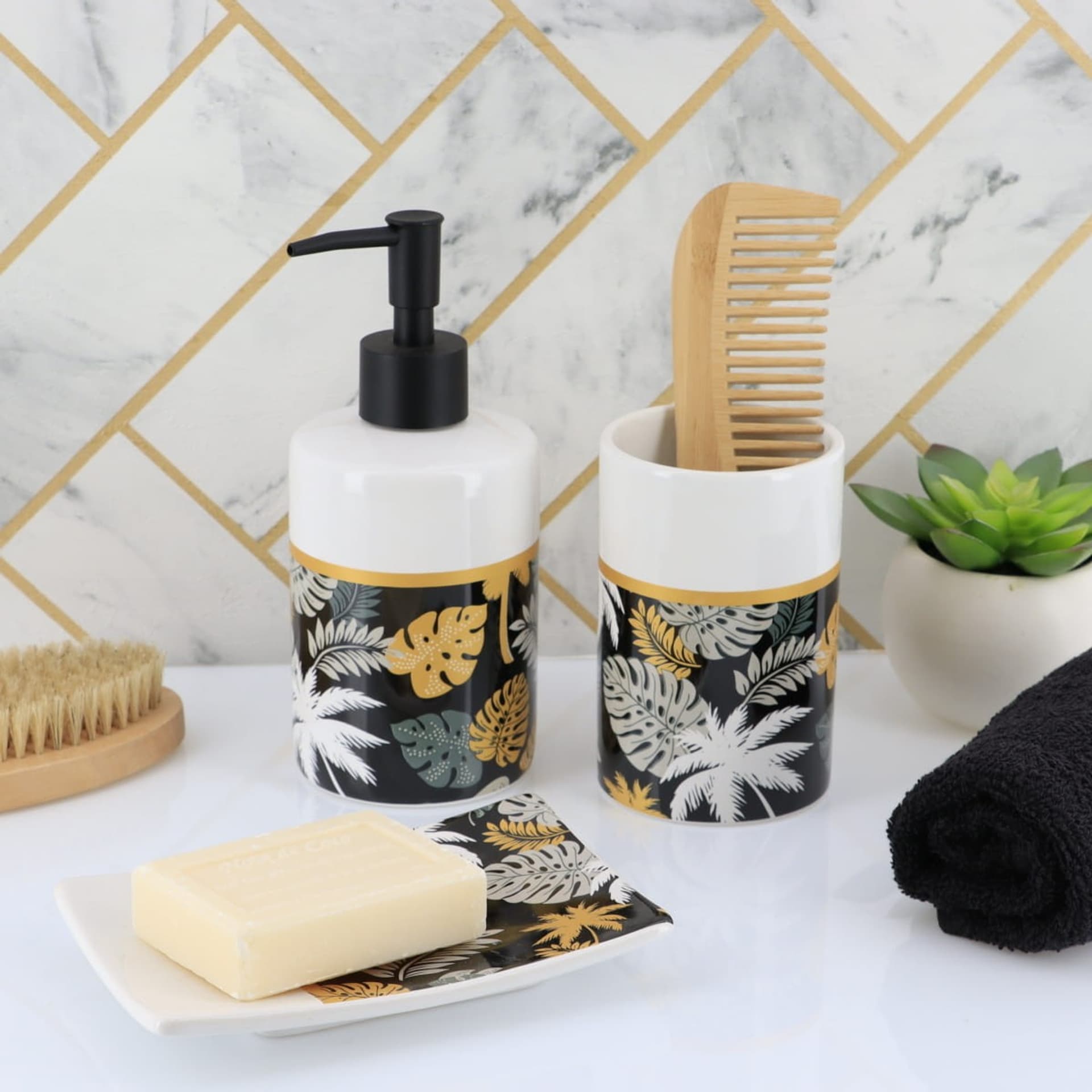 

Dozownik na mydło Gold Jungle 320 ml
