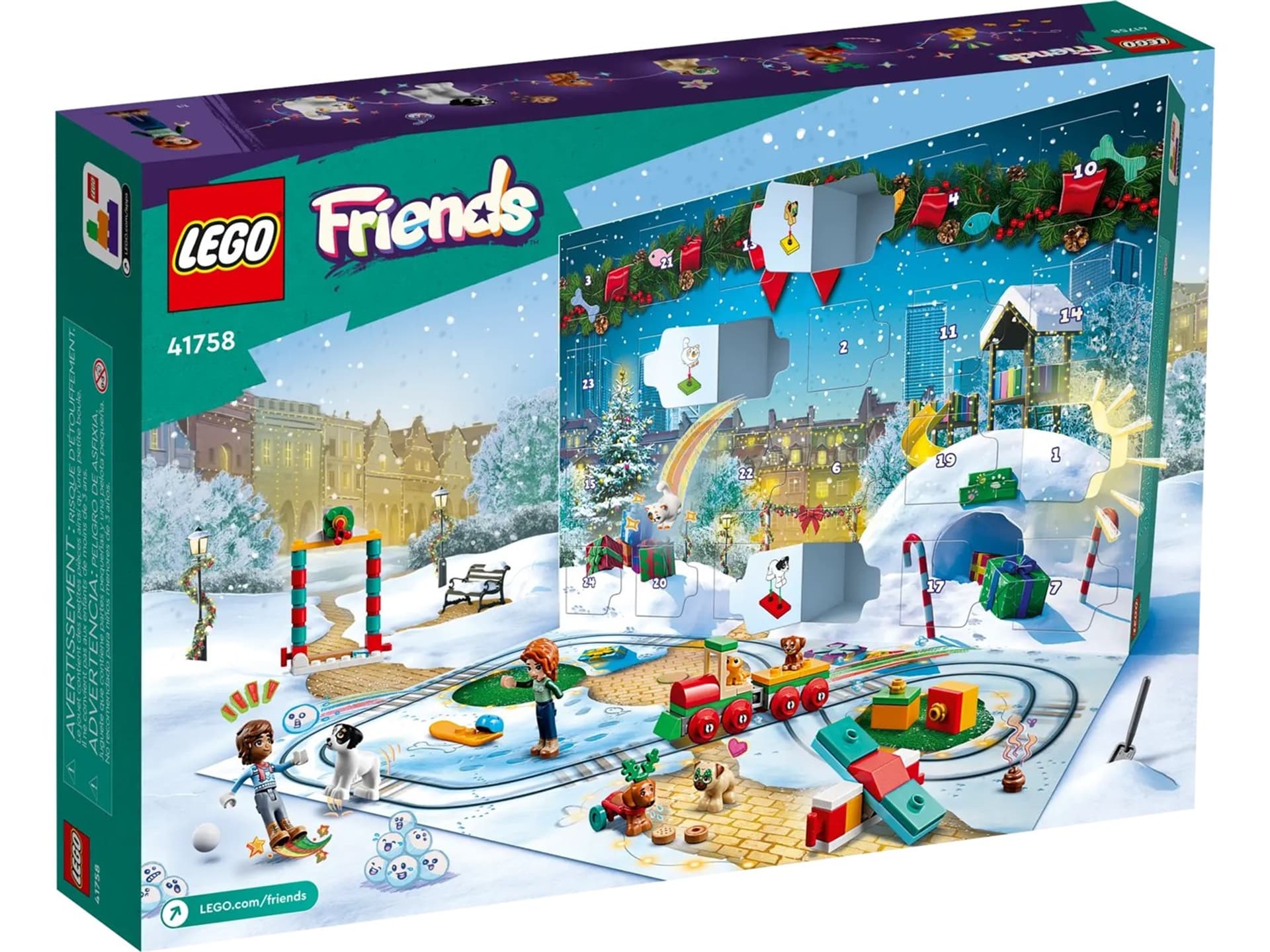 

LEGO Friends 41758 Kalendarz adwentowy 2023