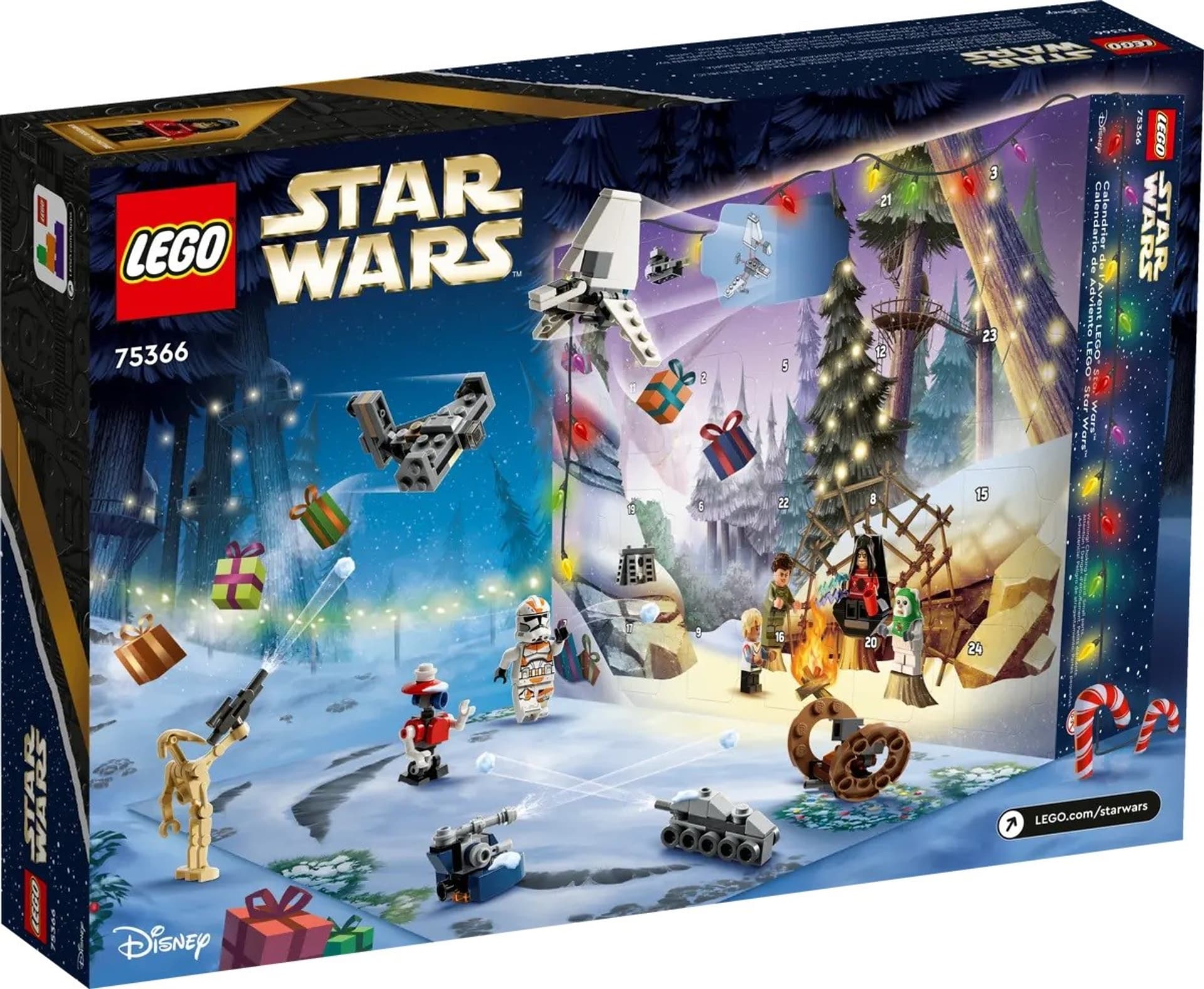 

LEGO Star Wars 75366 Kalendarz adwentowy 2023