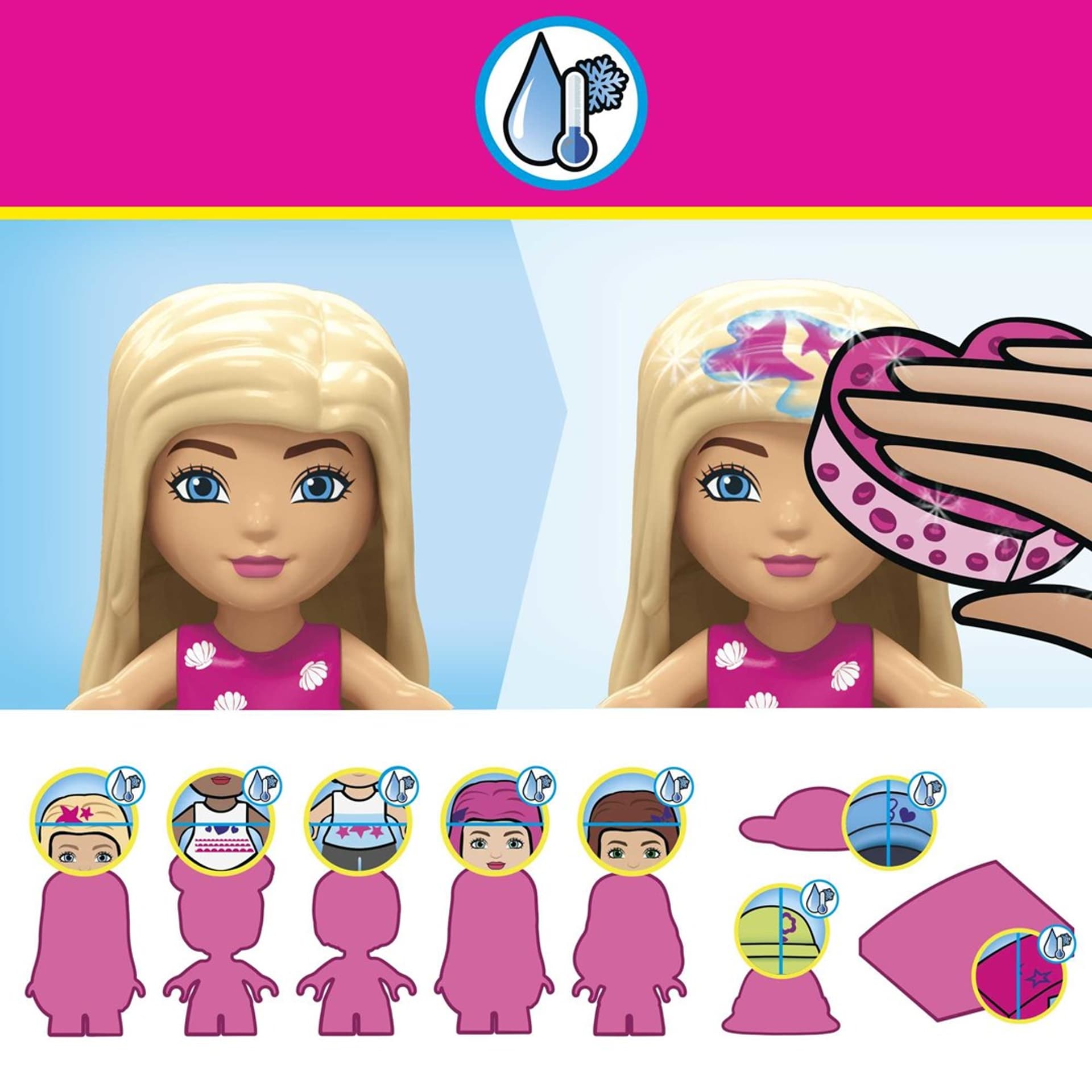 

MEGA BLOKS Barbie Domek Marzeń DreamHouse HHM01 Pud4W