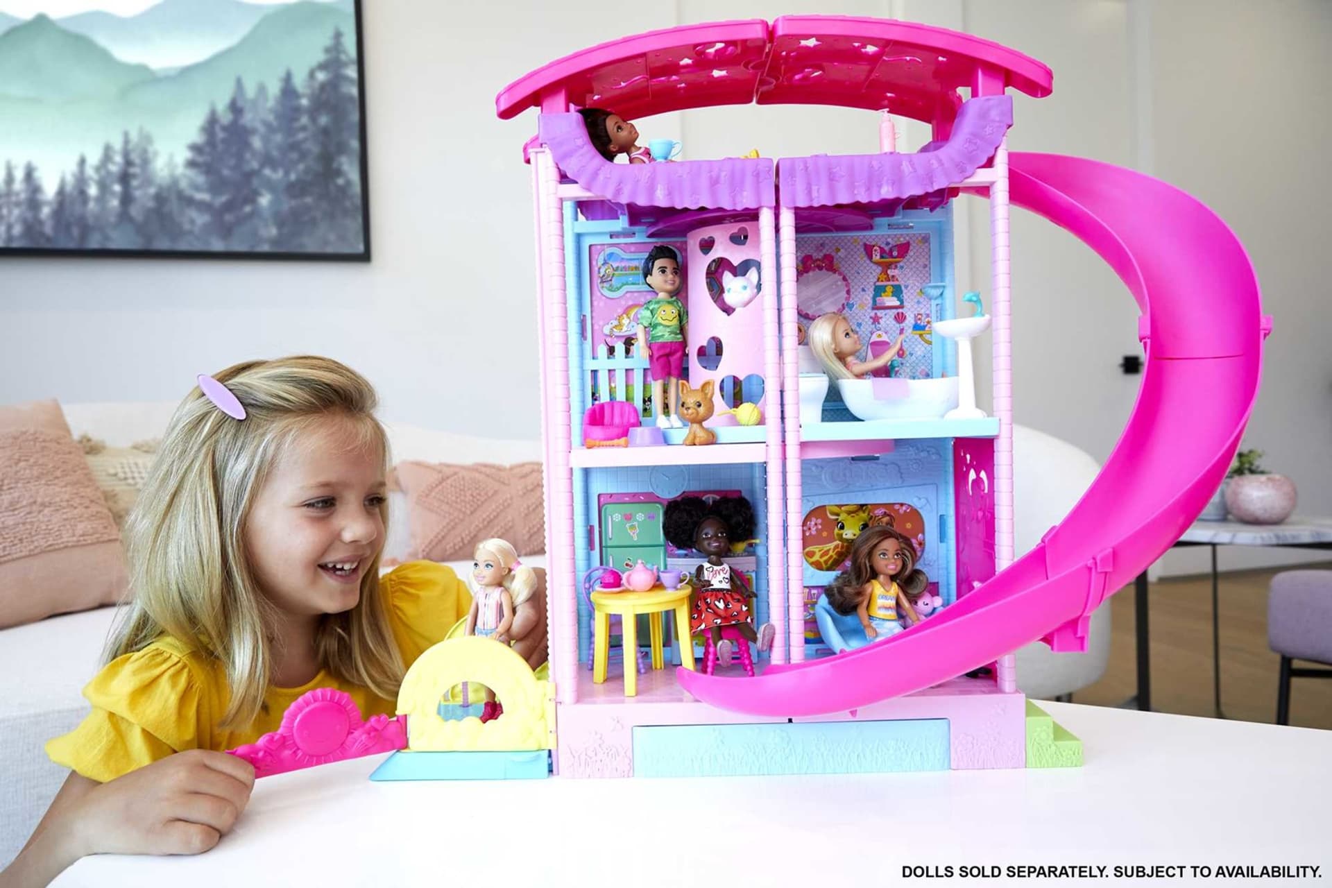 

Barbie Chelsea Domek zabaw Zestaw do zabawy