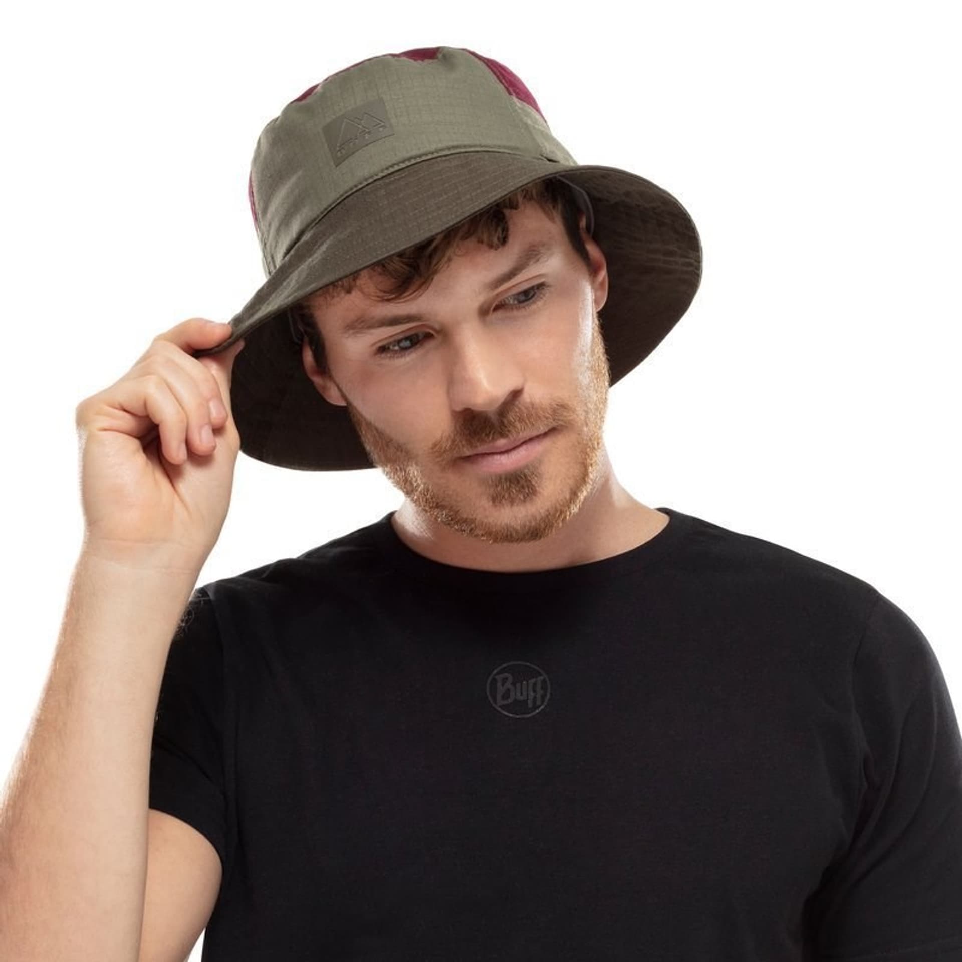 

Kapelusz BUFF® Sun Bucket Hat KHAKI Adult L/XL